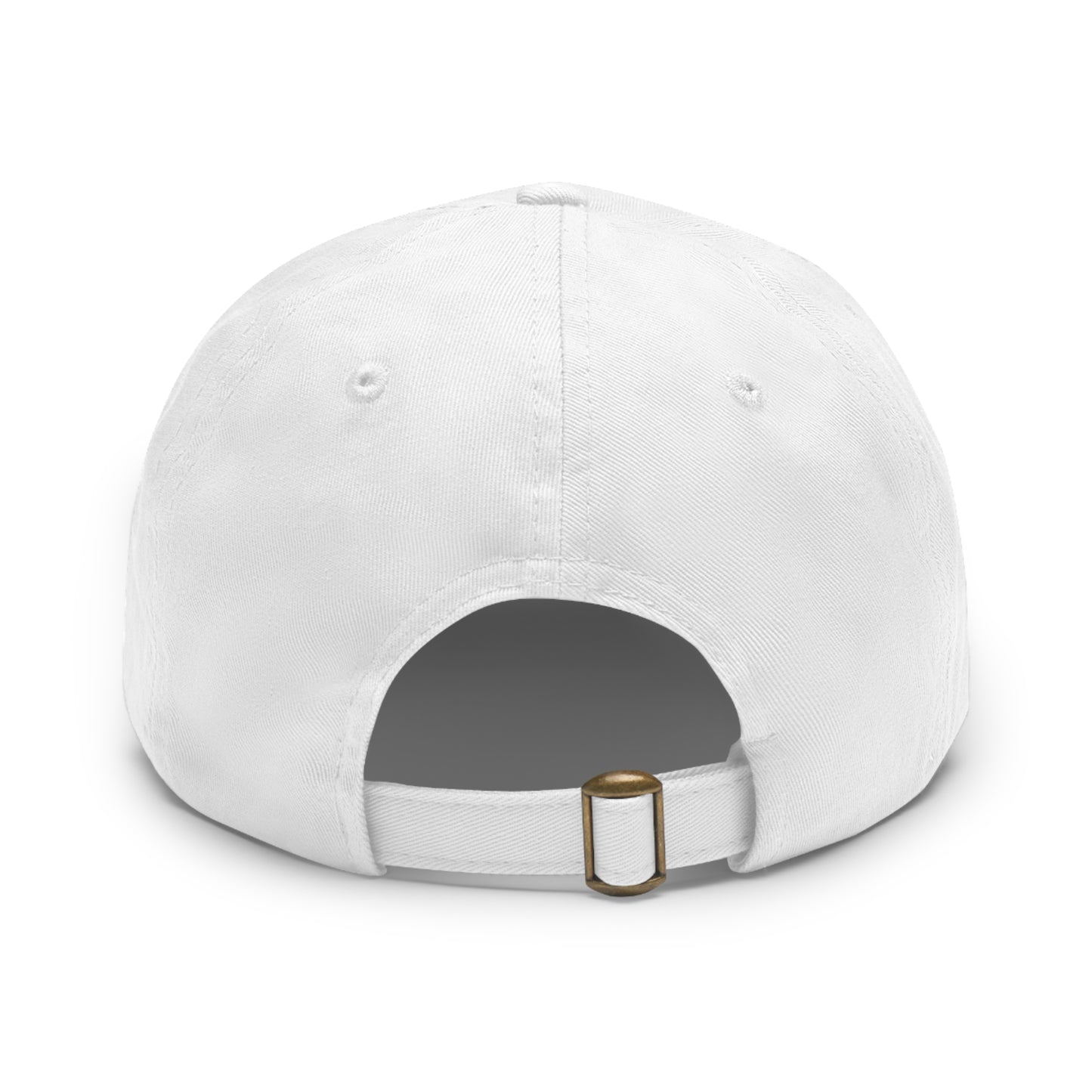 GODSKIN Dad Hat with Leather Patch (Round)