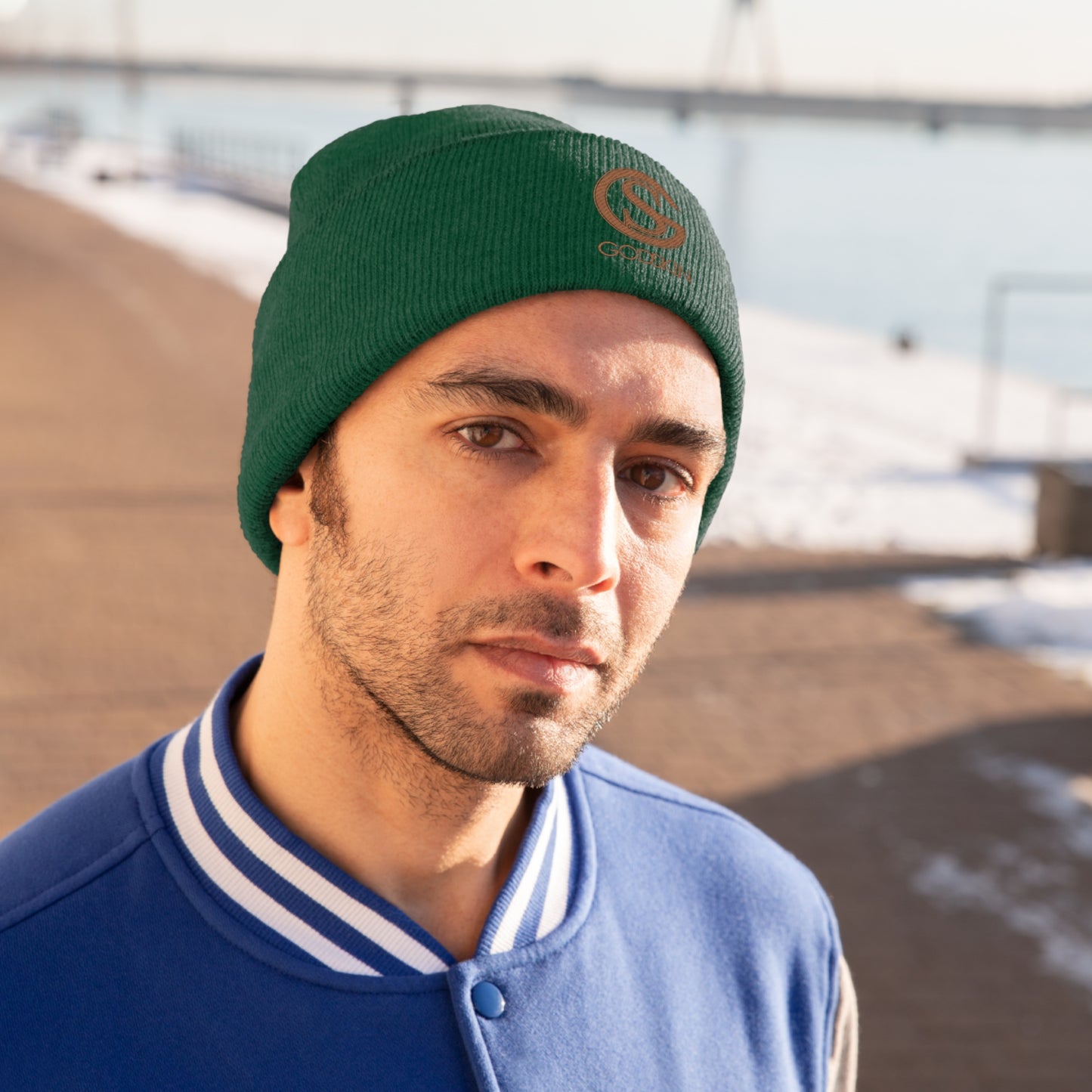 GODSKIN Logo Knit Beanie