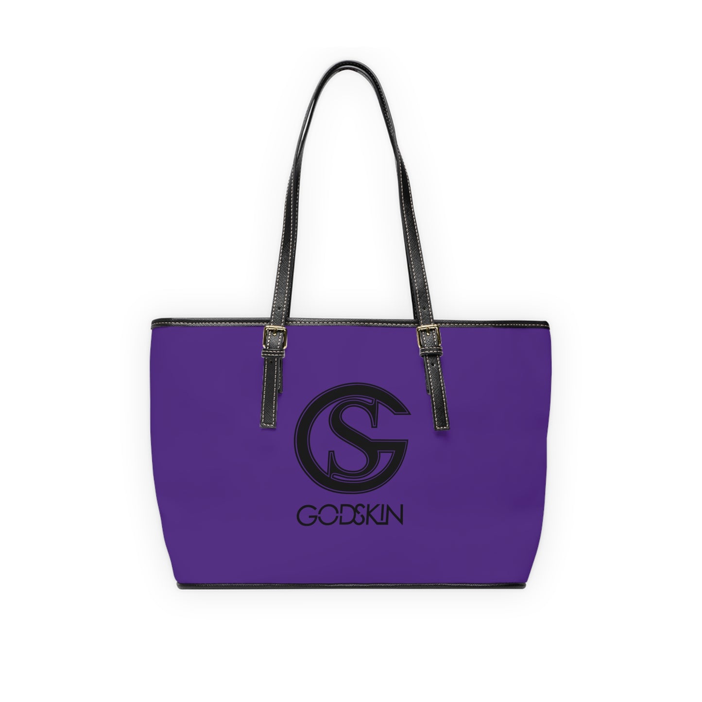 GODSKIN Purple Leather Shoulder Bag