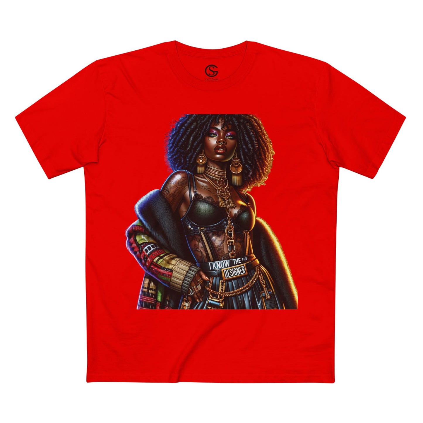 Godskin "I Know The Designer" Adult Tee