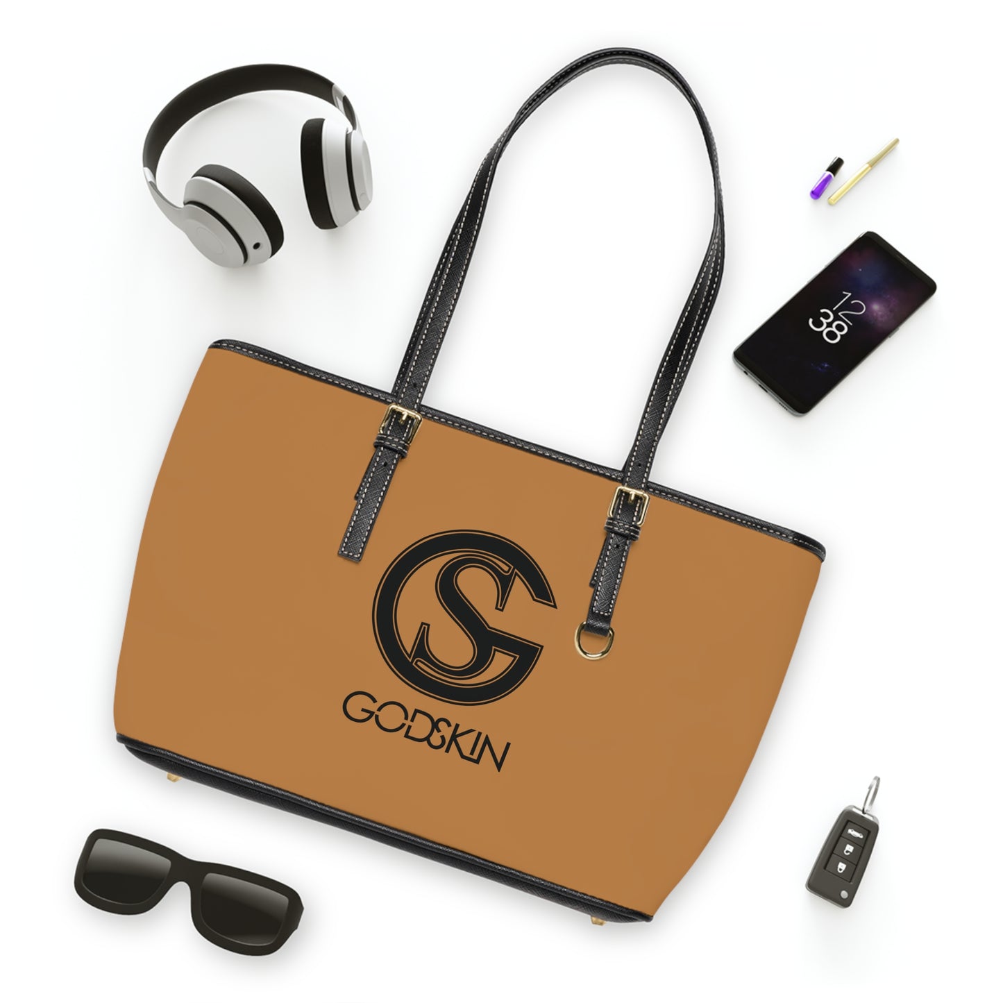 Godskin Nude Leather Shoulder Bag