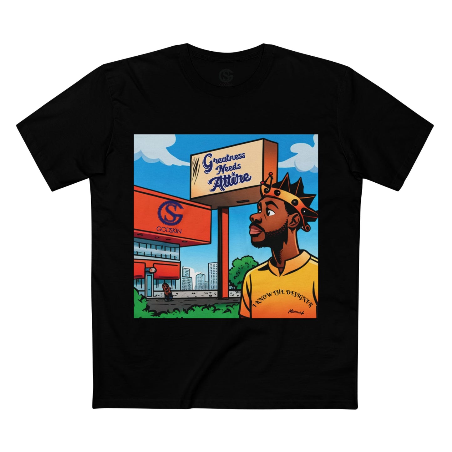 Godskin Custom "Inspired" Adult Staple Tee