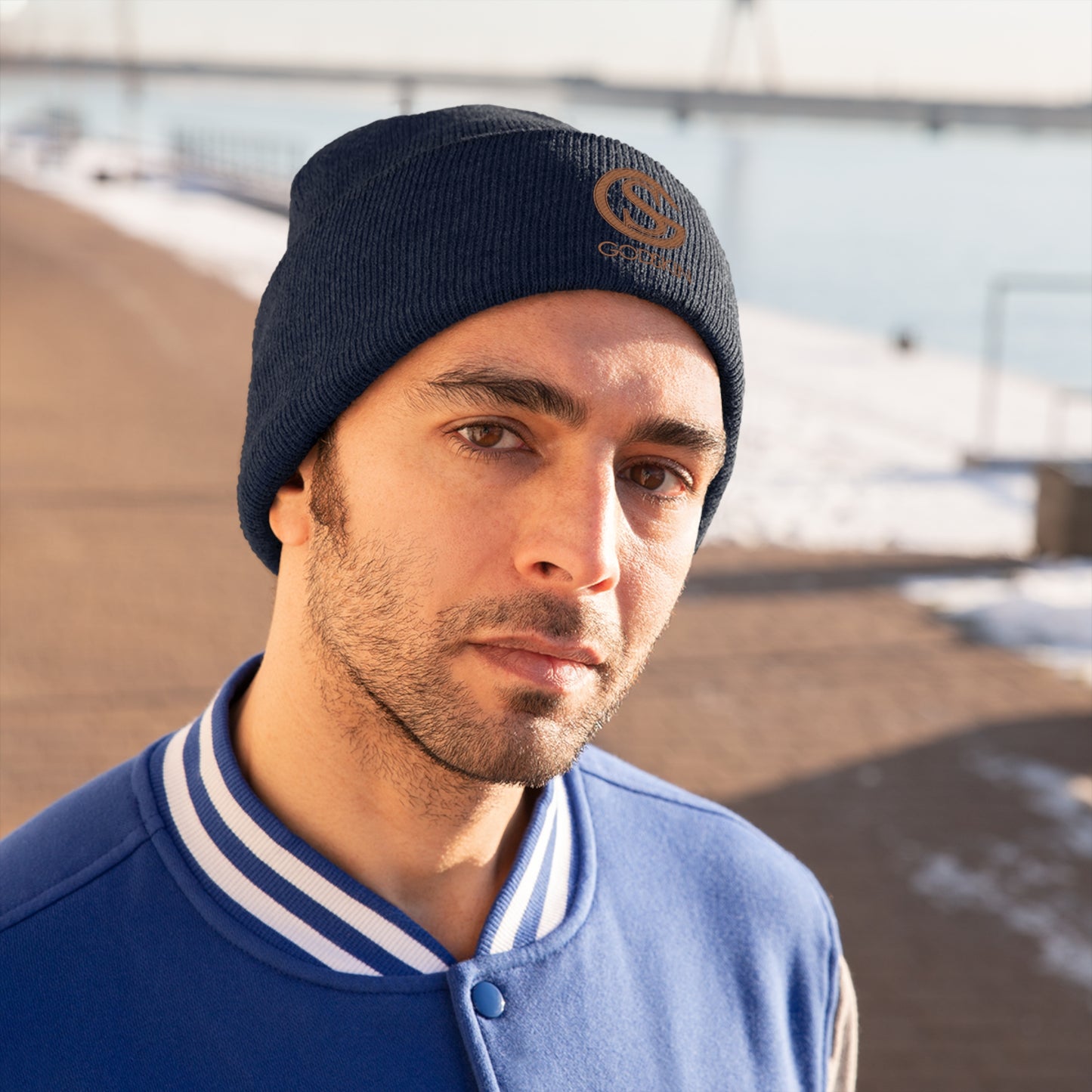 GODSKIN Logo Knit Beanie