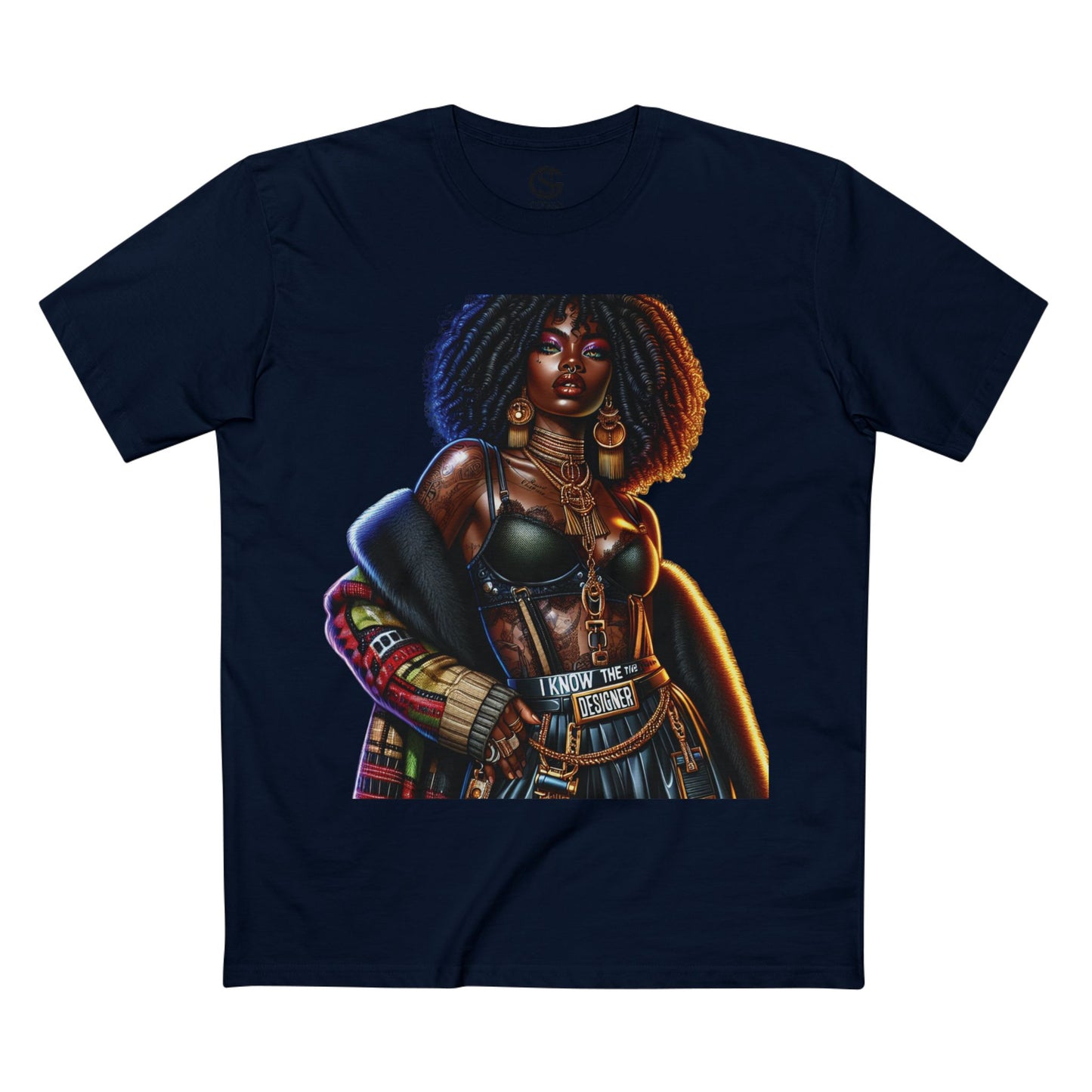 Godskin "I Know The Designer" Adult Tee
