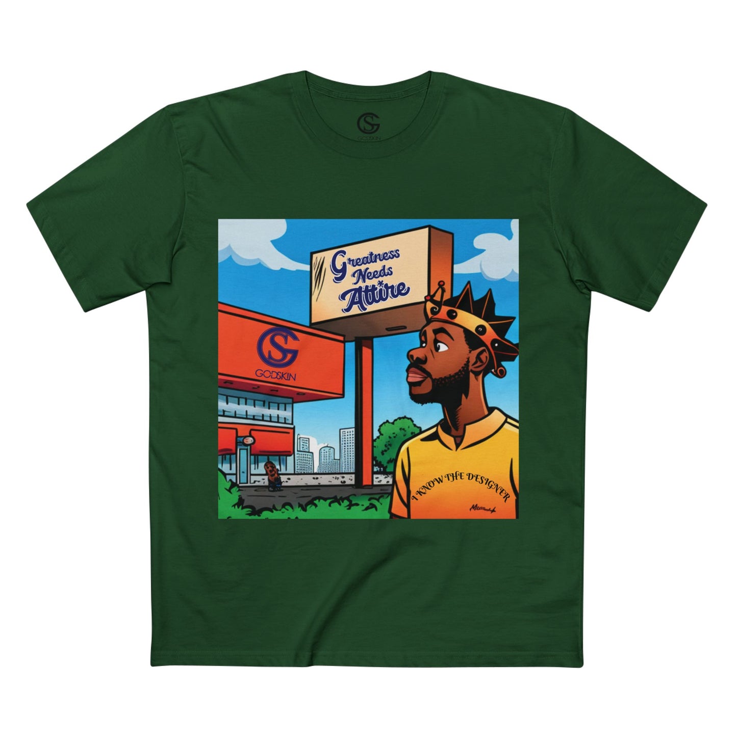 Godskin Custom "Inspired" Adult Staple Tee