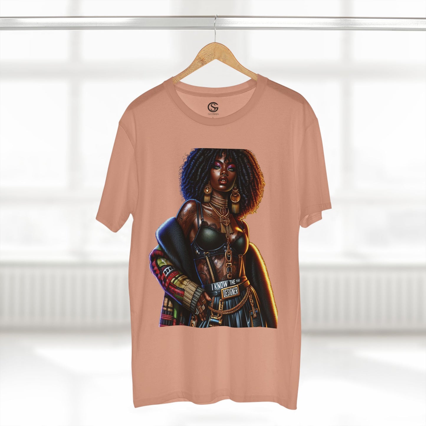 Godskin "I Know The Designer" Adult Tee