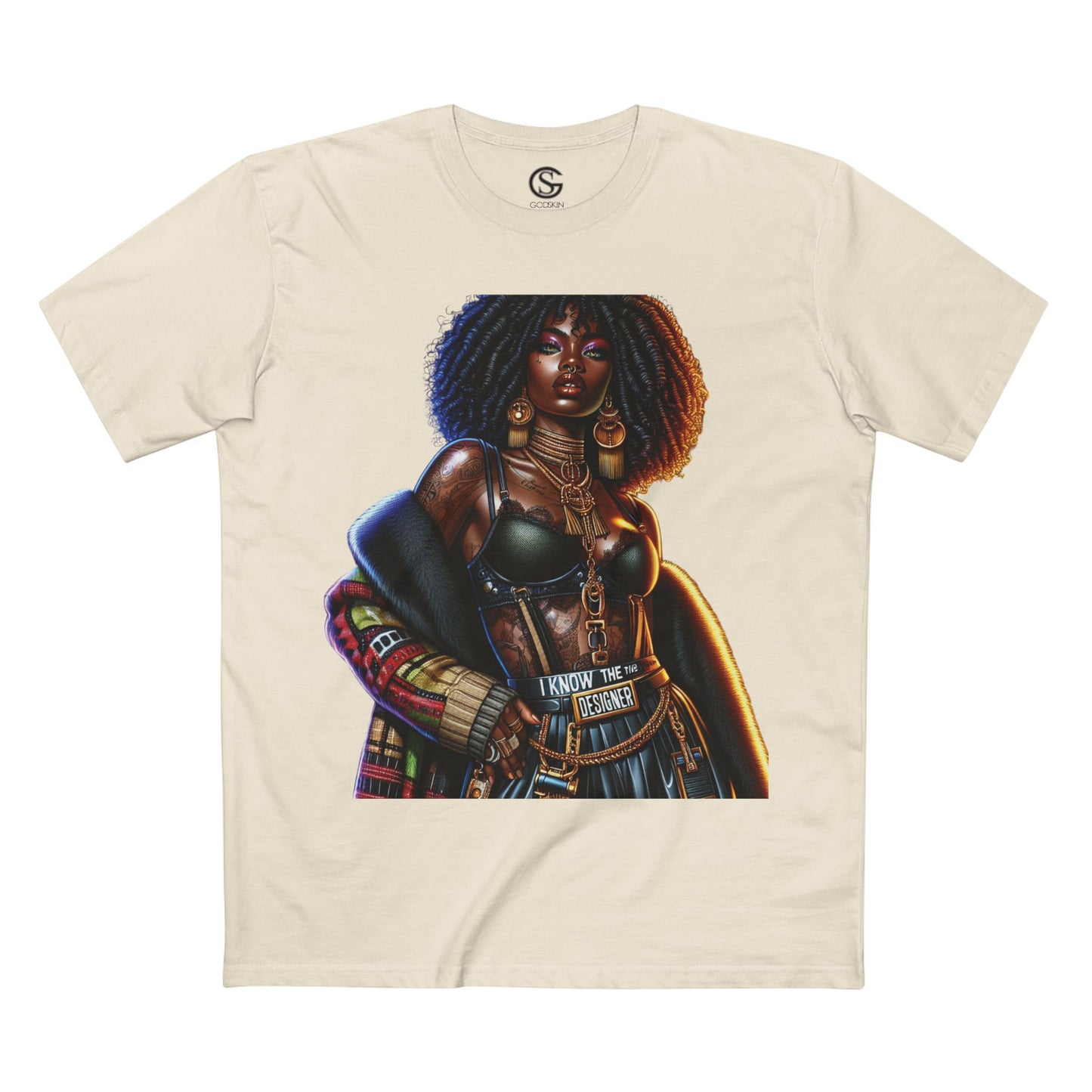Godskin "I Know The Designer" Adult Tee