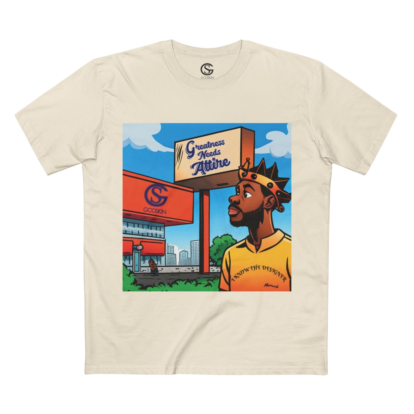 Godskin Custom "Inspired" Adult Staple Tee