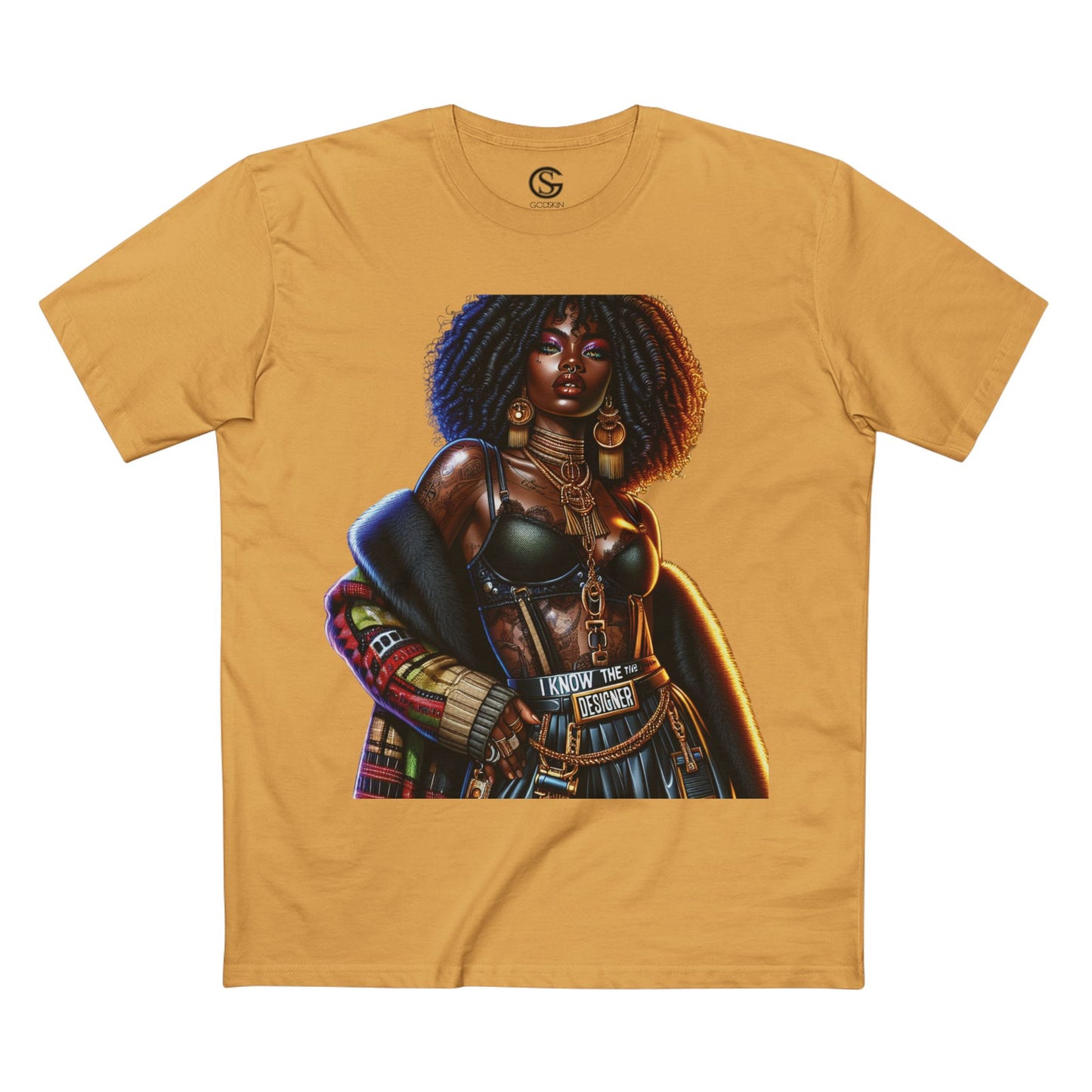 Godskin "I Know The Designer" Adult Tee