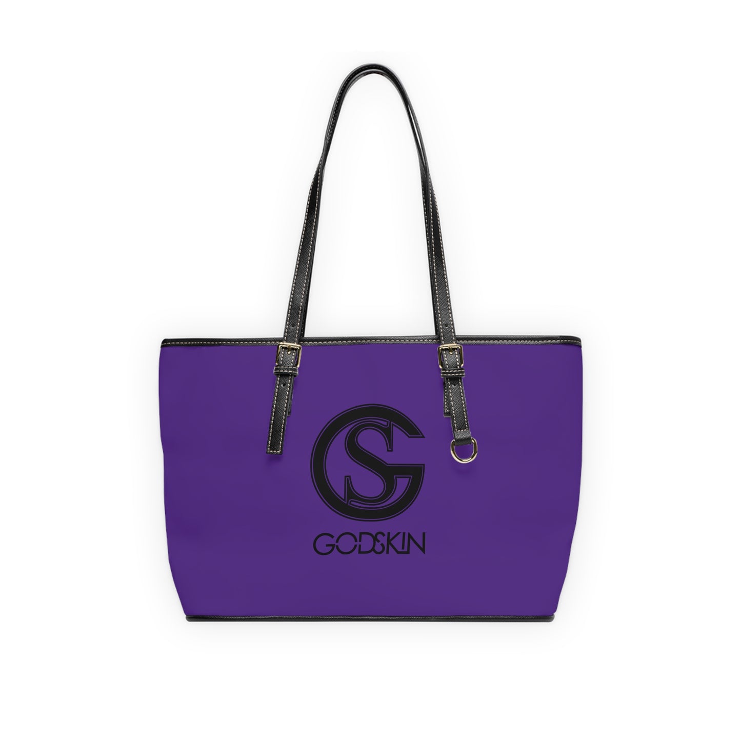GODSKIN Purple Leather Shoulder Bag