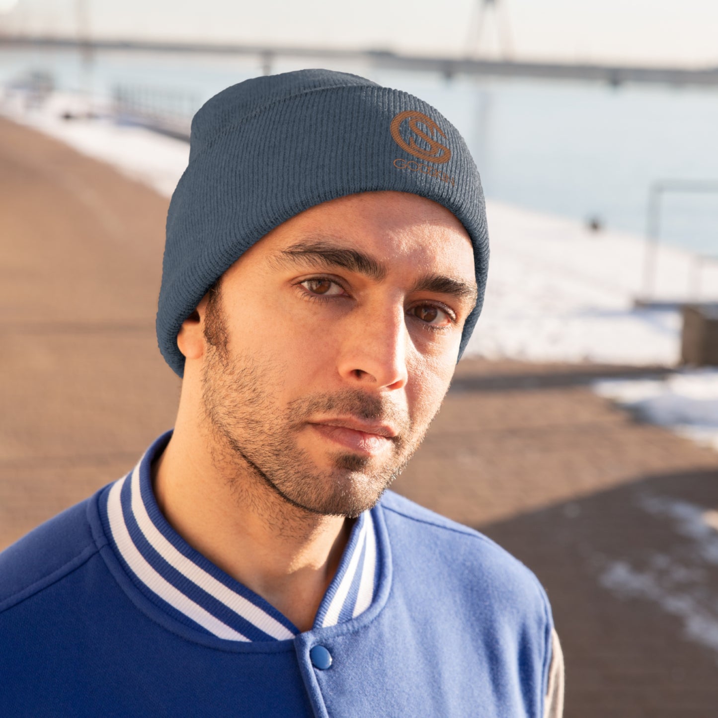GODSKIN Logo Knit Beanie