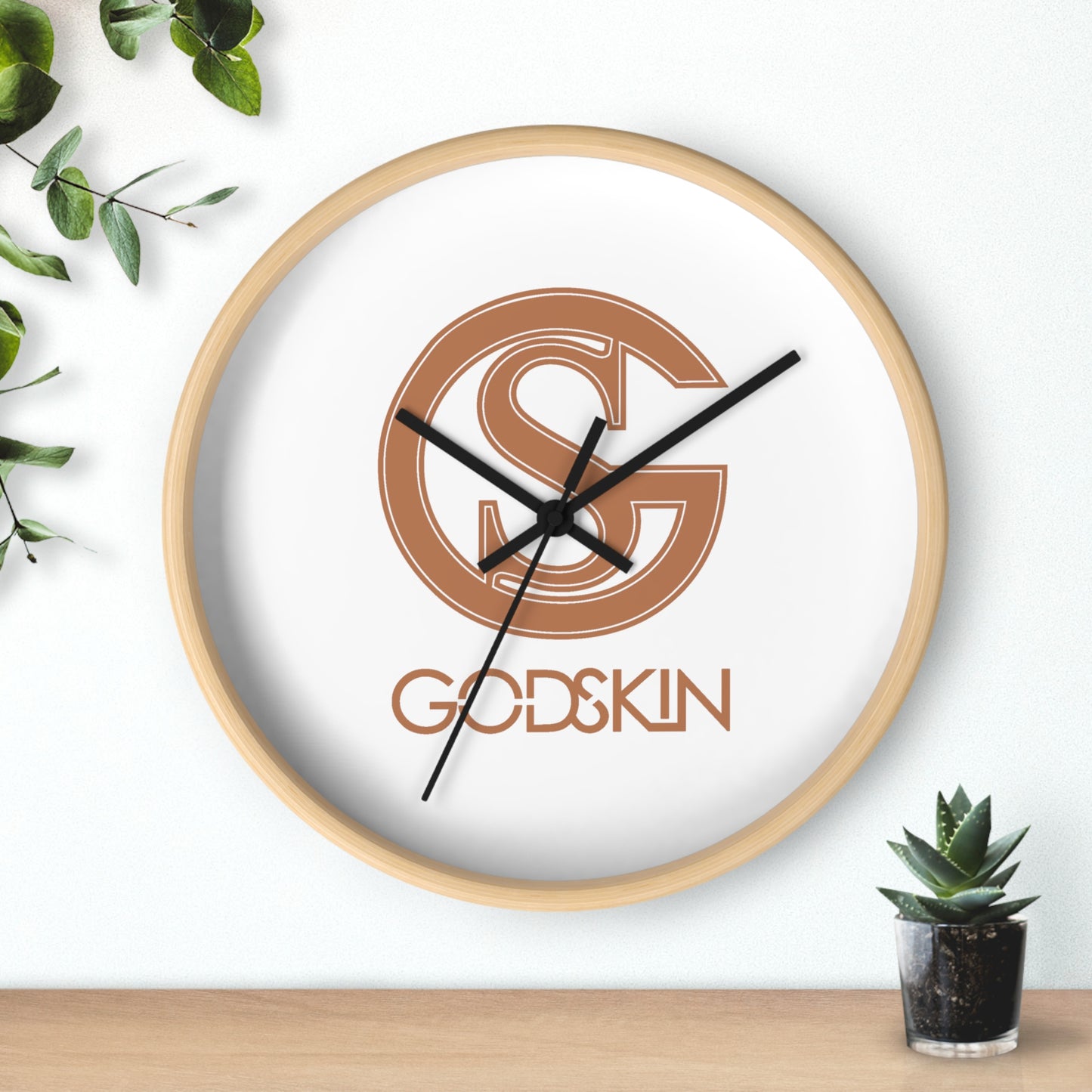GODSKIN Logo Wall Clock
