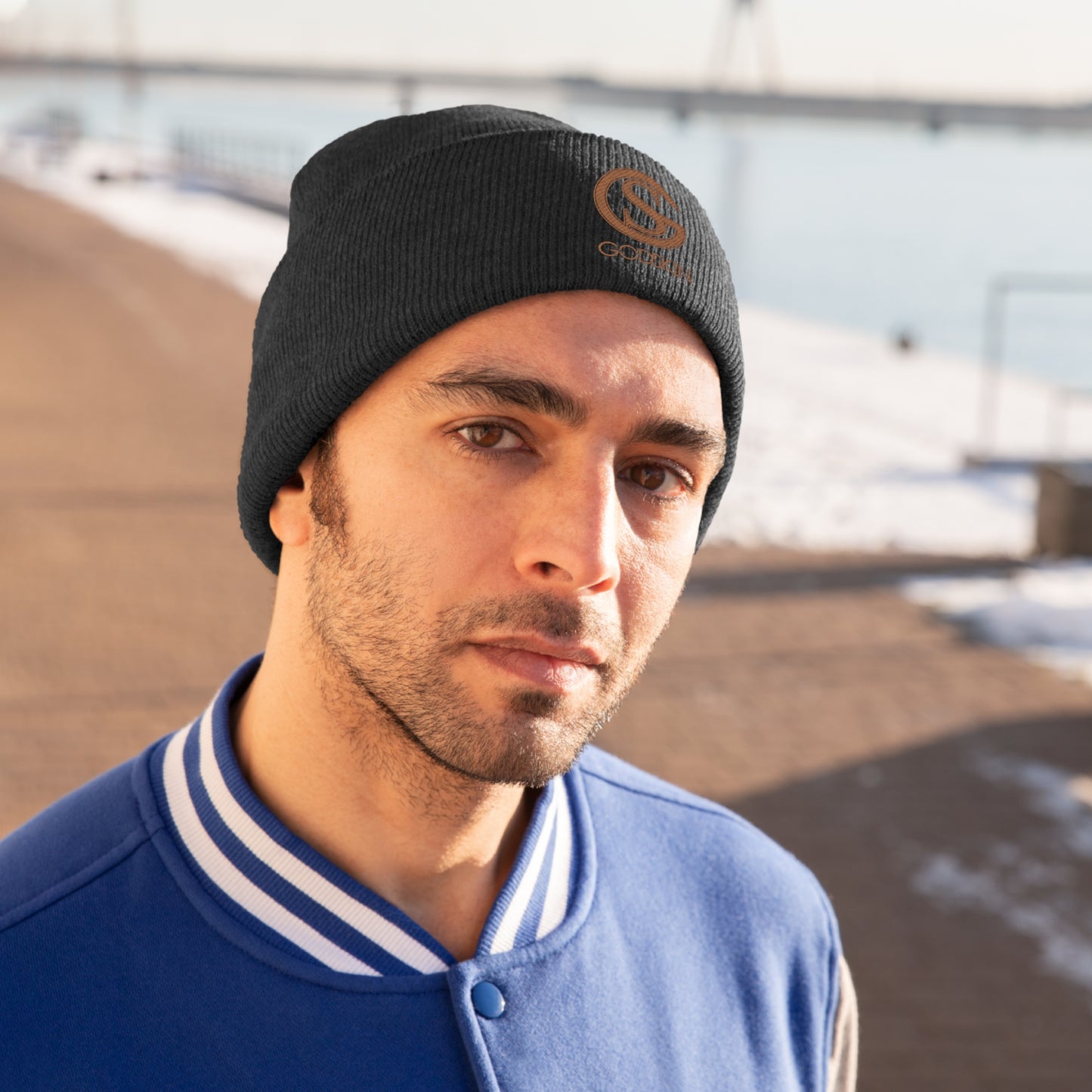 GODSKIN Logo Knit Beanie