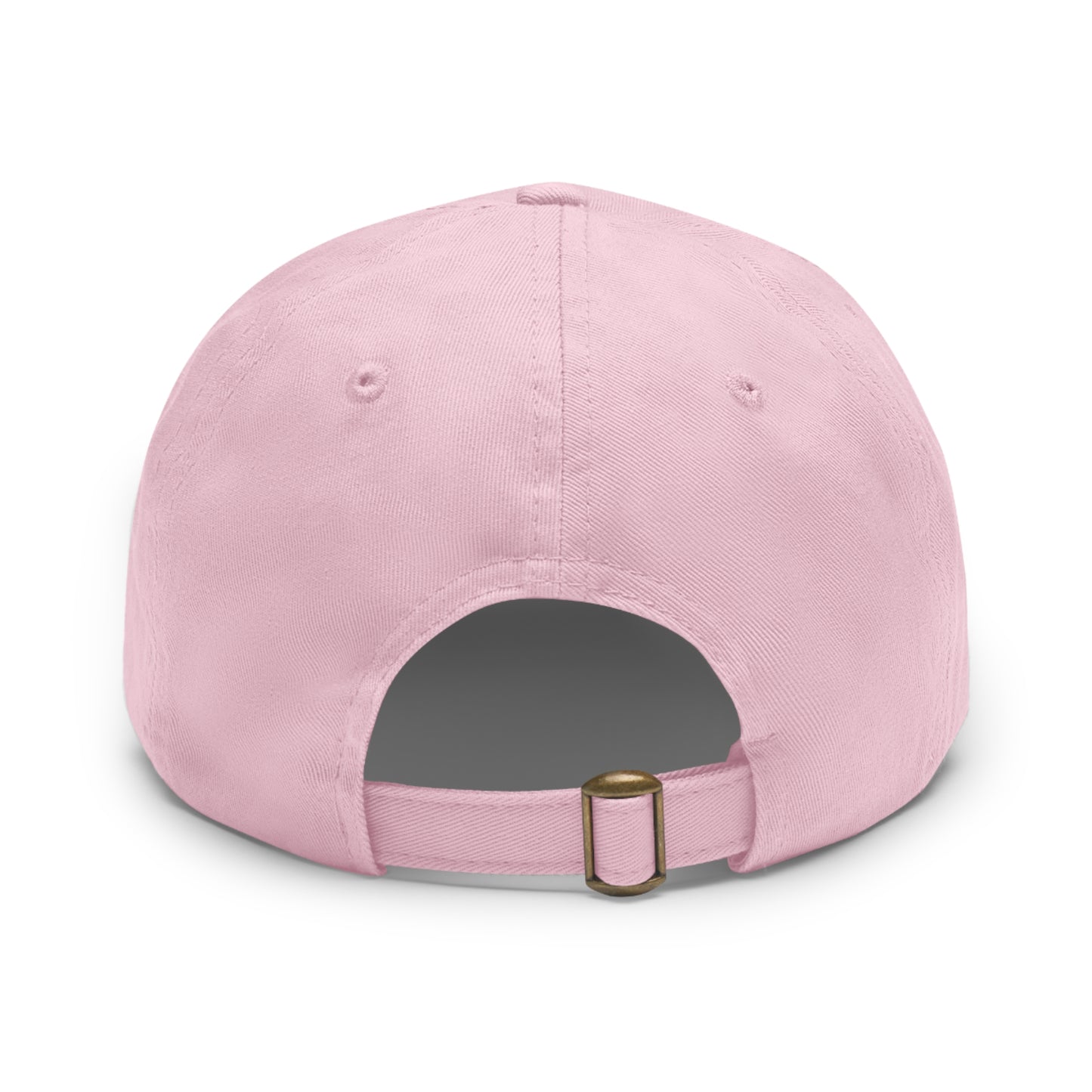 GODSKIN Dad Hat with Leather Patch (Round)