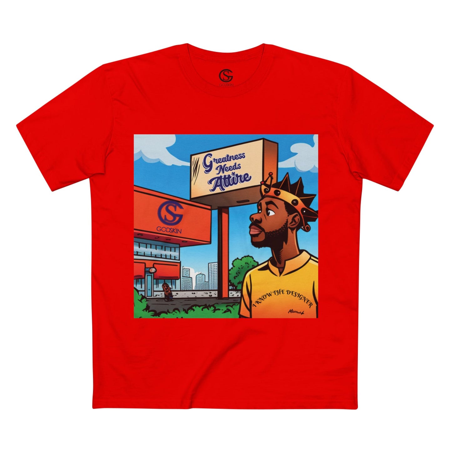 Godskin Custom "Inspired" Adult Staple Tee