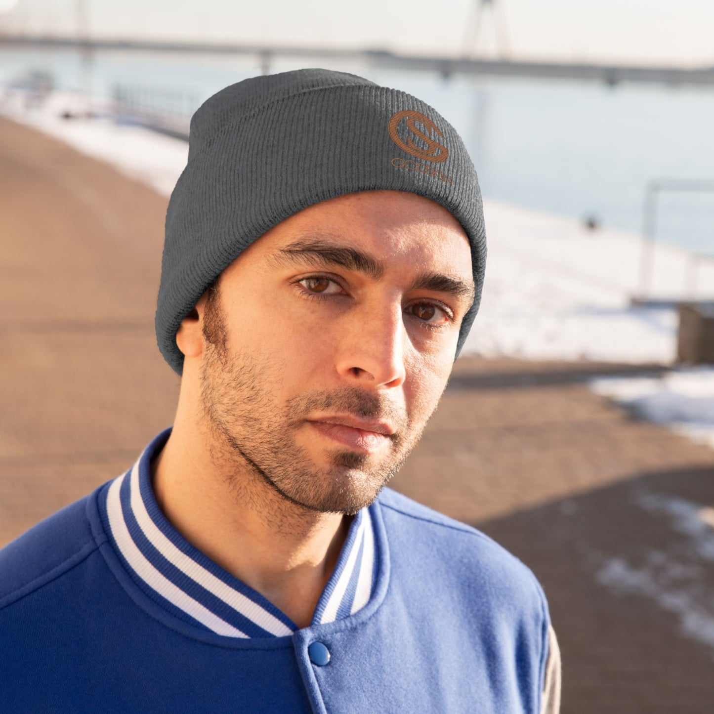 GODSKIN Logo Knit Beanie