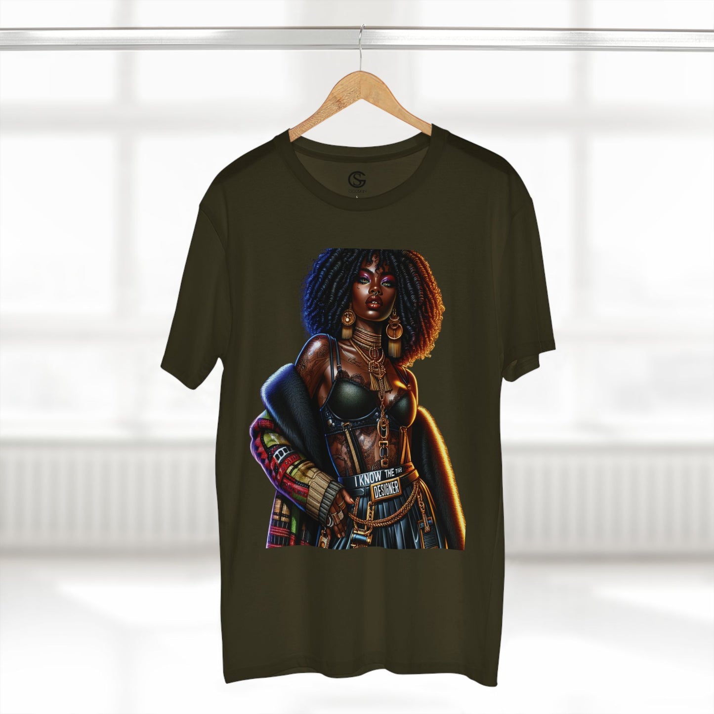 Godskin "I Know The Designer" Adult Tee