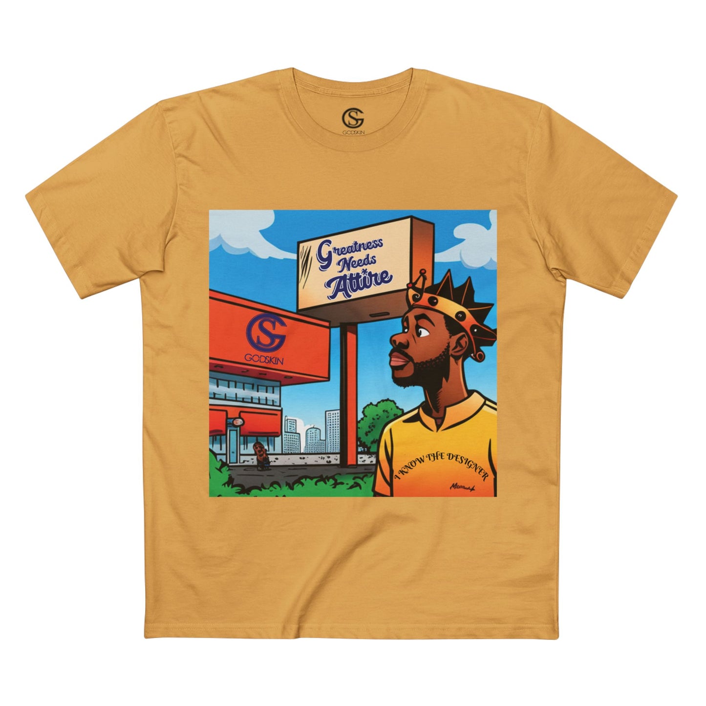Godskin Custom "Inspired" Adult Staple Tee