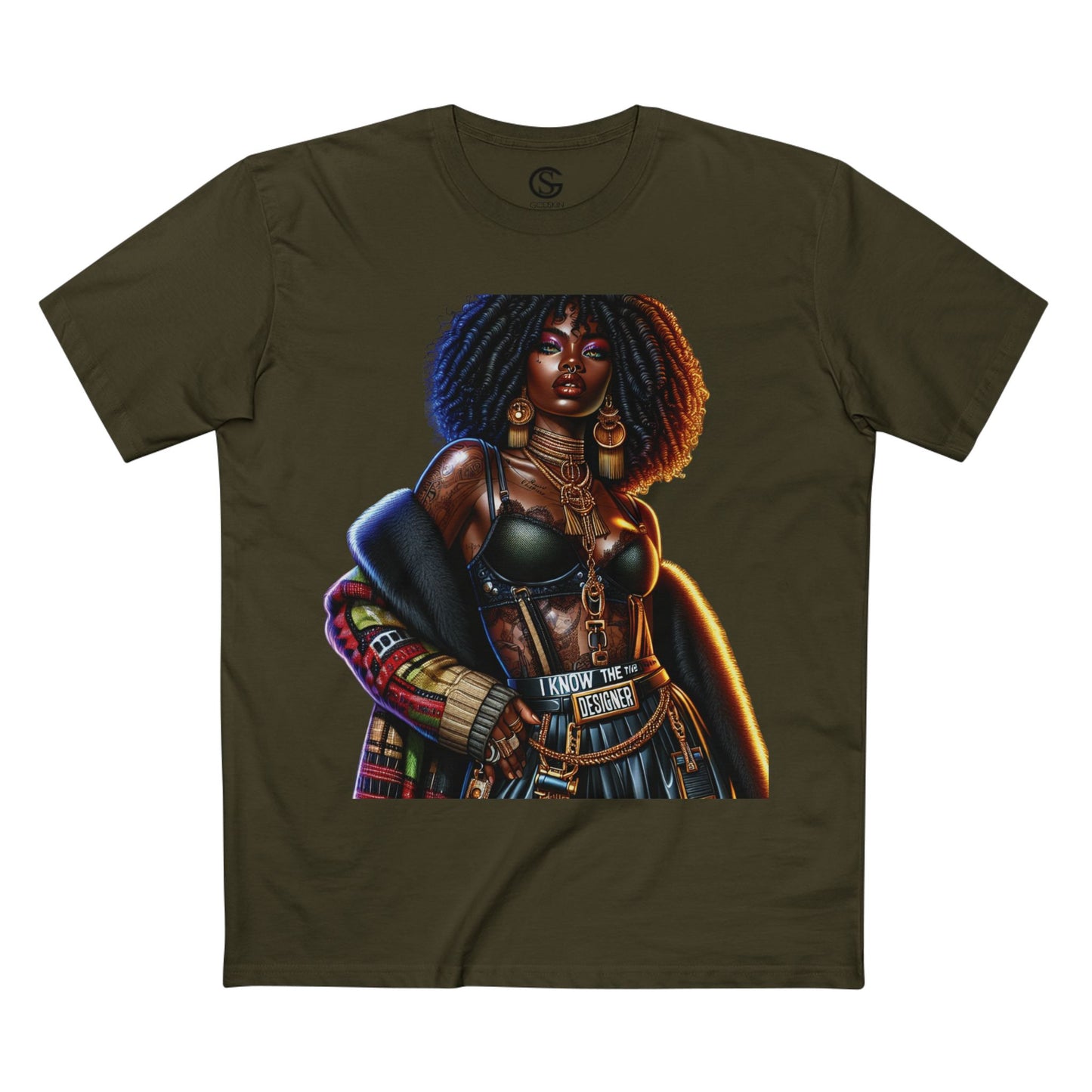 Godskin "I Know The Designer" Adult Tee