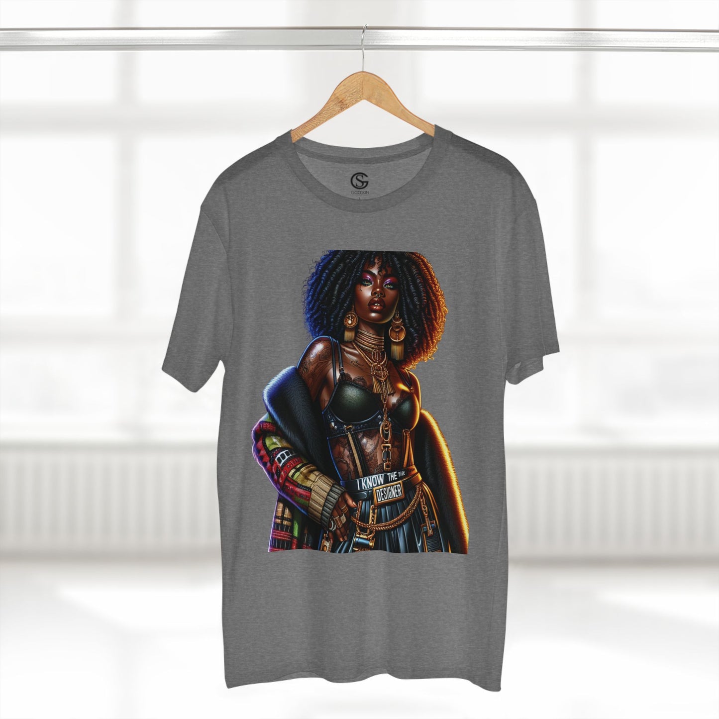 Godskin "I Know The Designer" Adult Tee