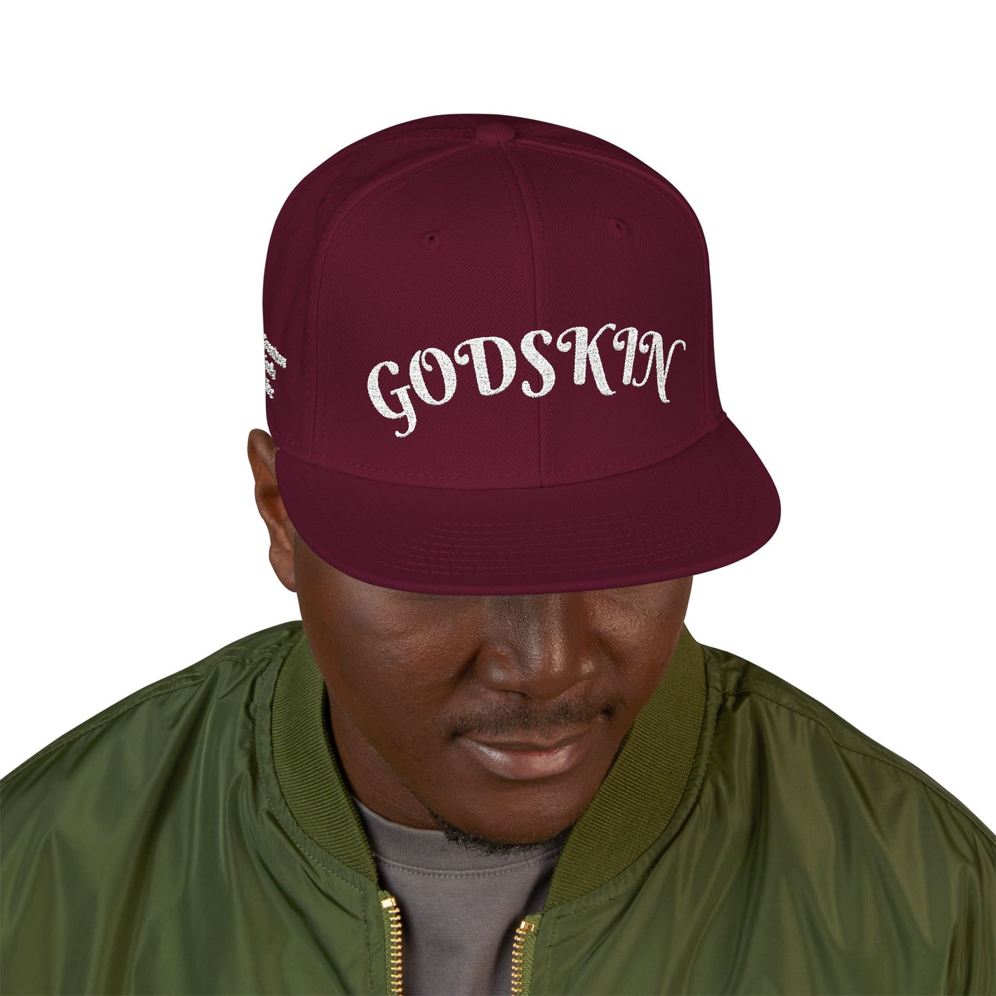 Godskin Custom Embroidered Snapback