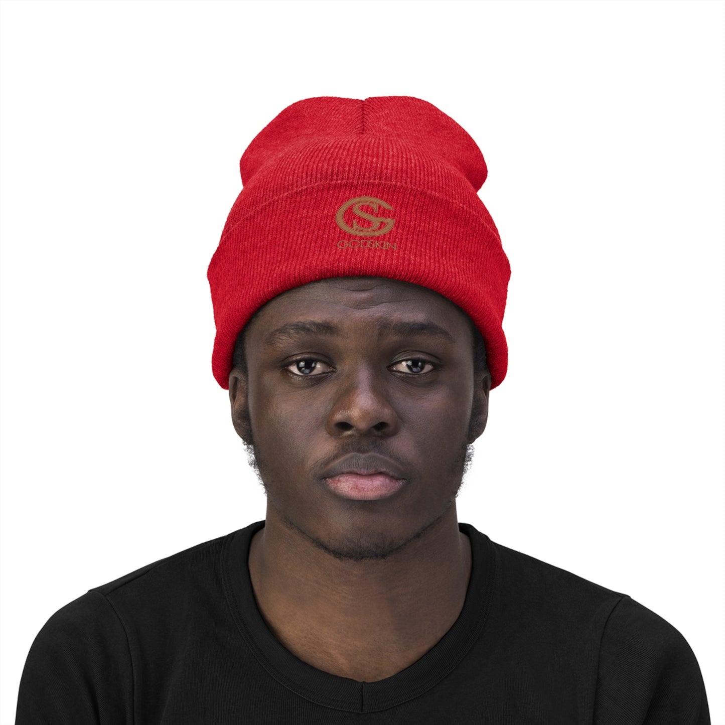 GODSKIN Logo Knit Beanie
