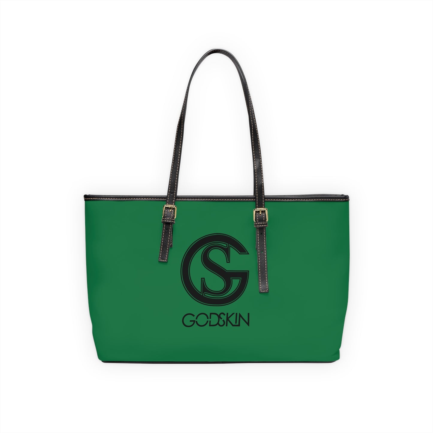 Godskin Green Leather Shoulder Bag