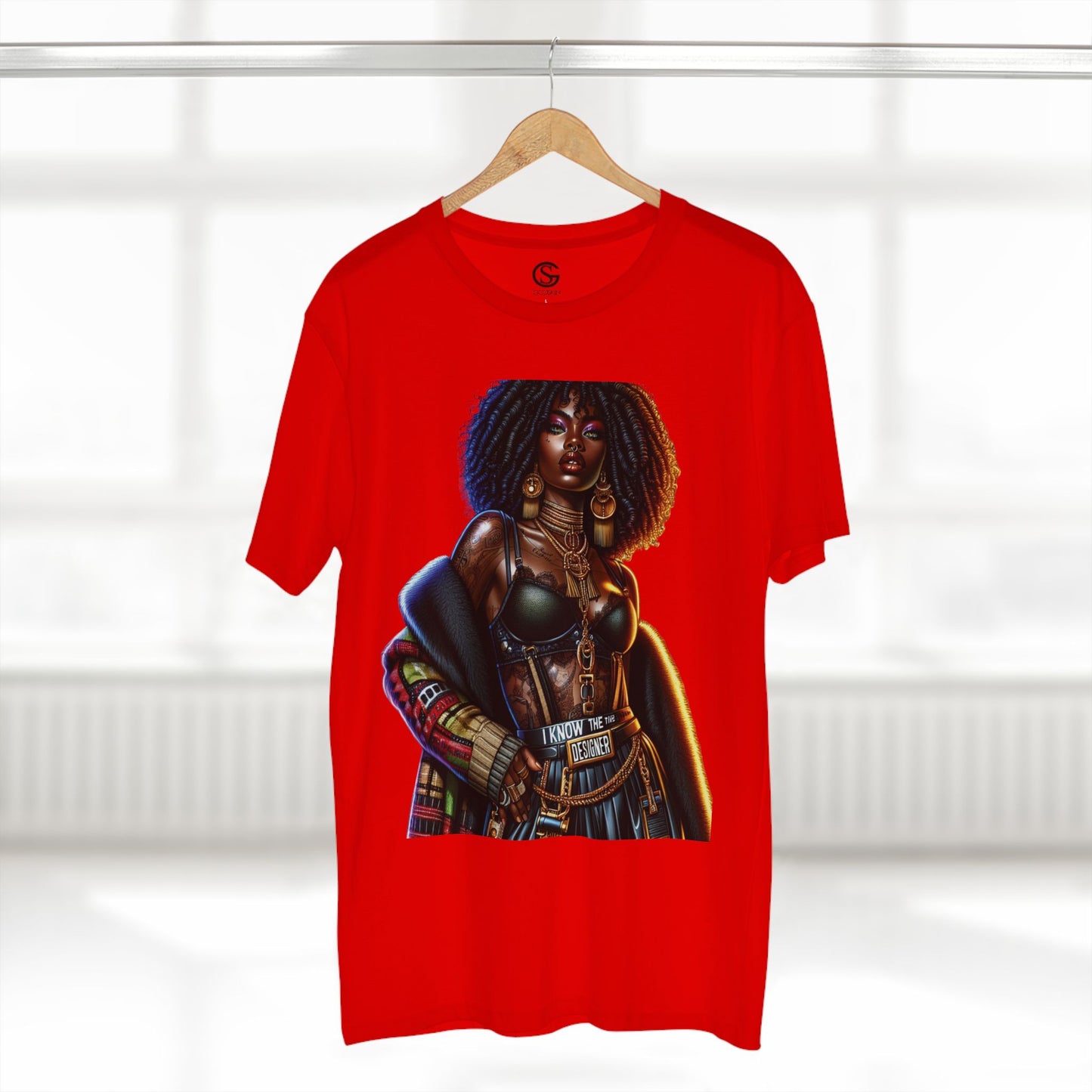 Godskin "I Know The Designer" Adult Tee