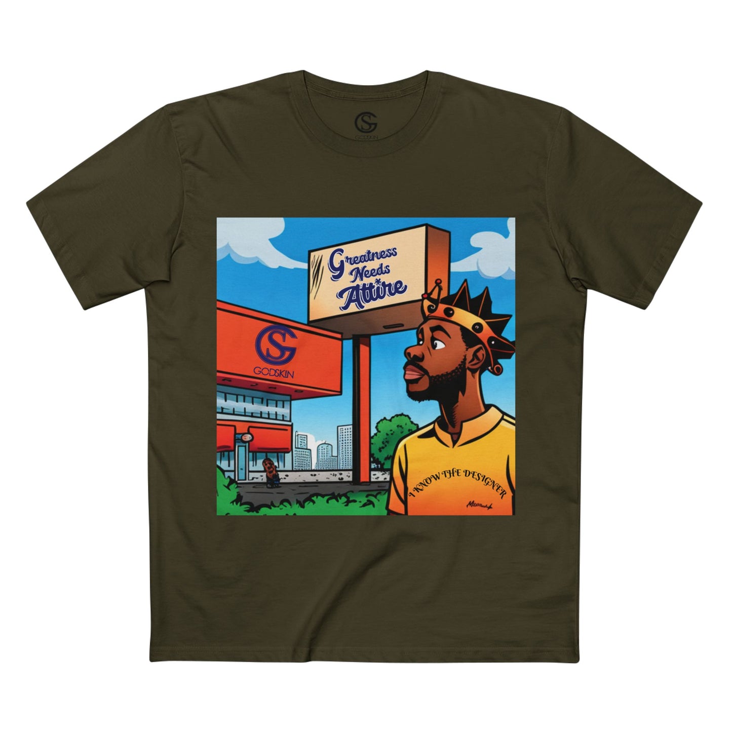 Godskin Custom "Inspired" Adult Staple Tee