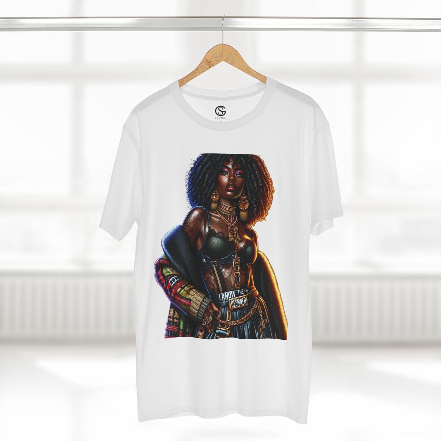 Godskin "I Know The Designer" Adult Tee