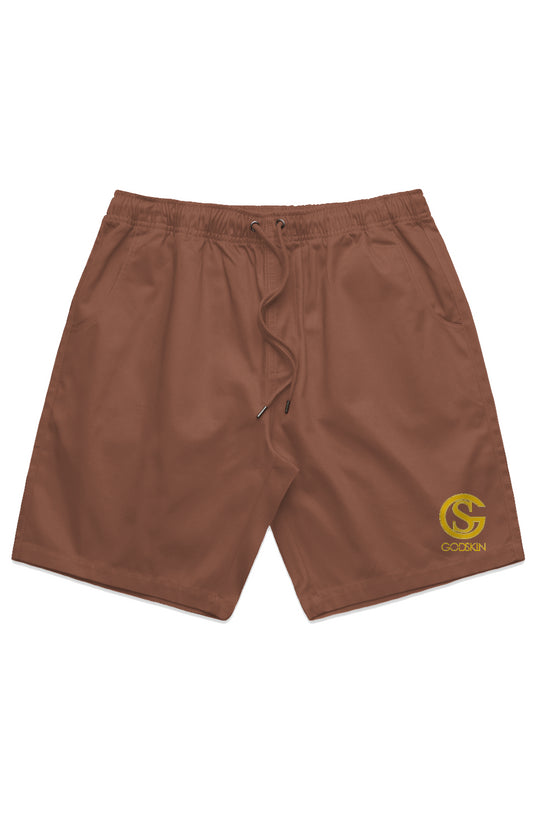 Godskin Embroidered Walking Shorts