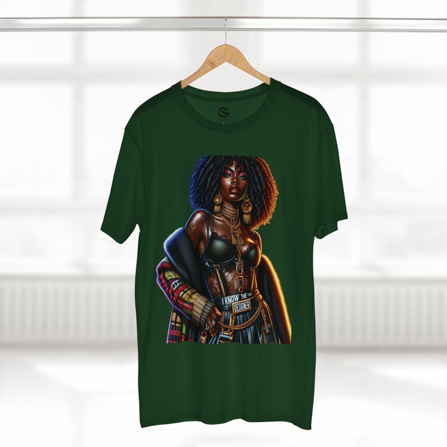 Godskin "I Know The Designer" Adult Tee