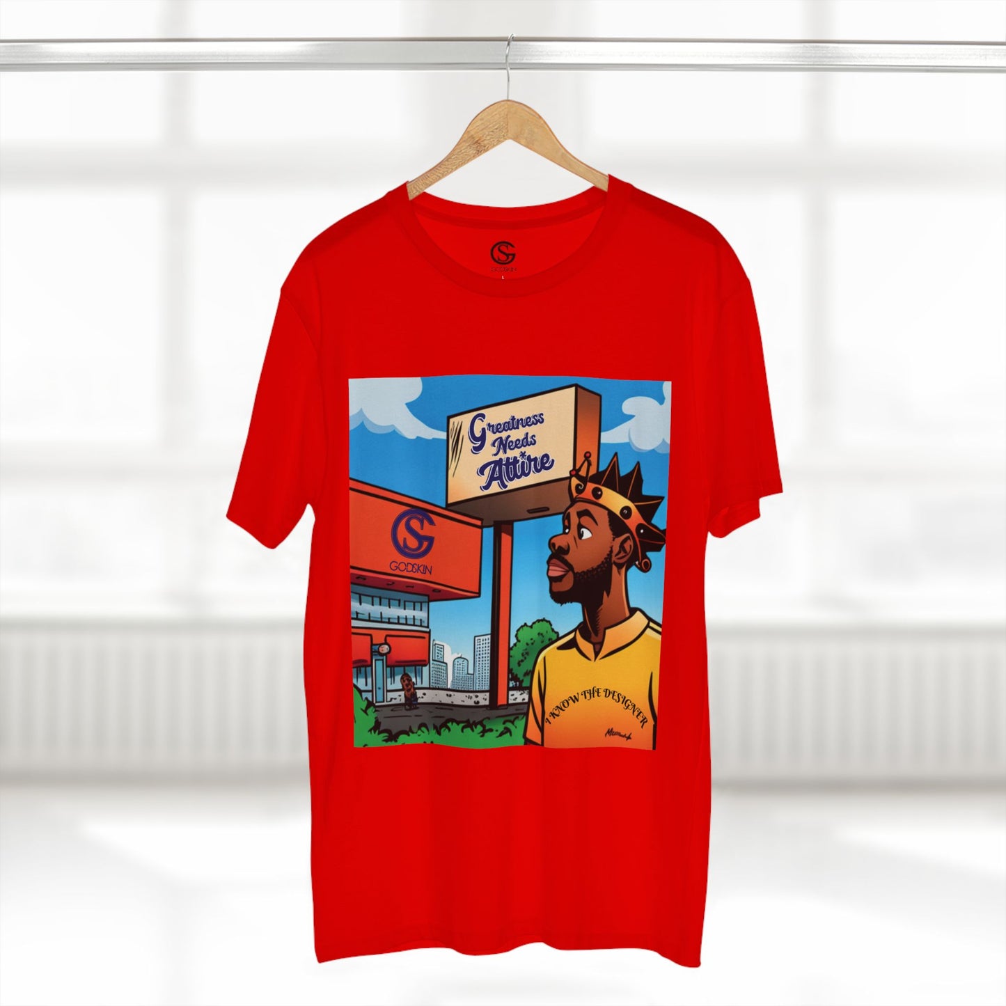 Godskin Custom "Inspired" Adult Staple Tee