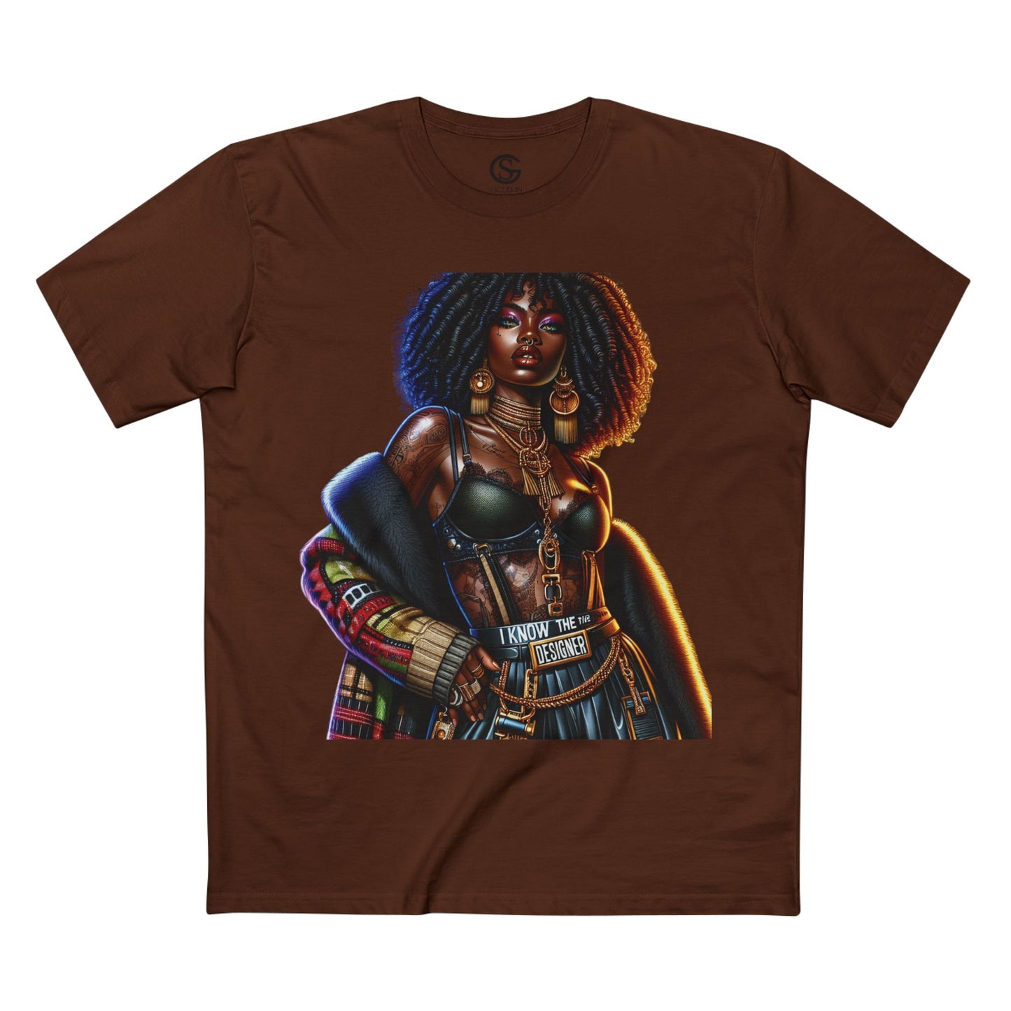 Godskin "I Know The Designer" Adult Tee