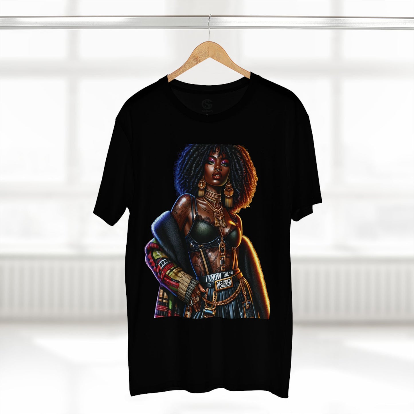 Godskin "I Know The Designer" Adult Tee