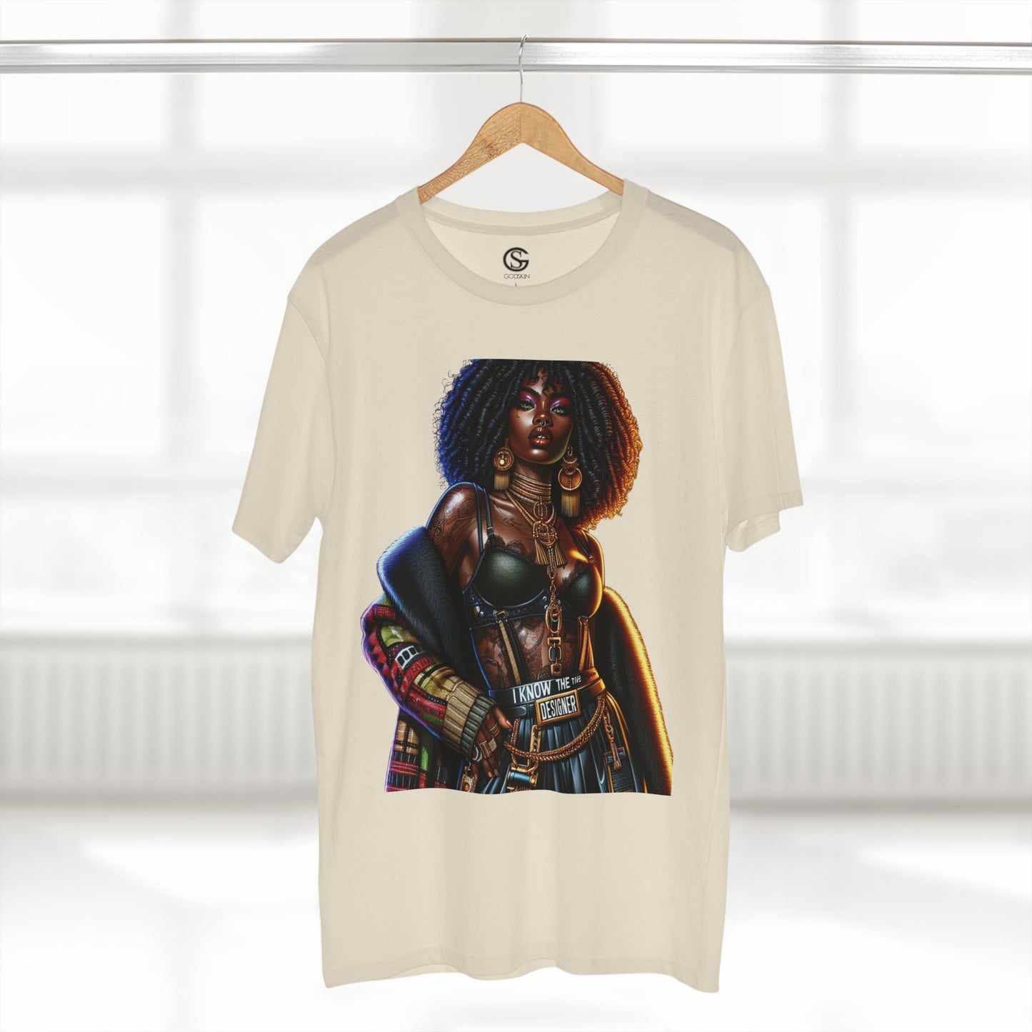 Godskin "I Know The Designer" Adult Tee