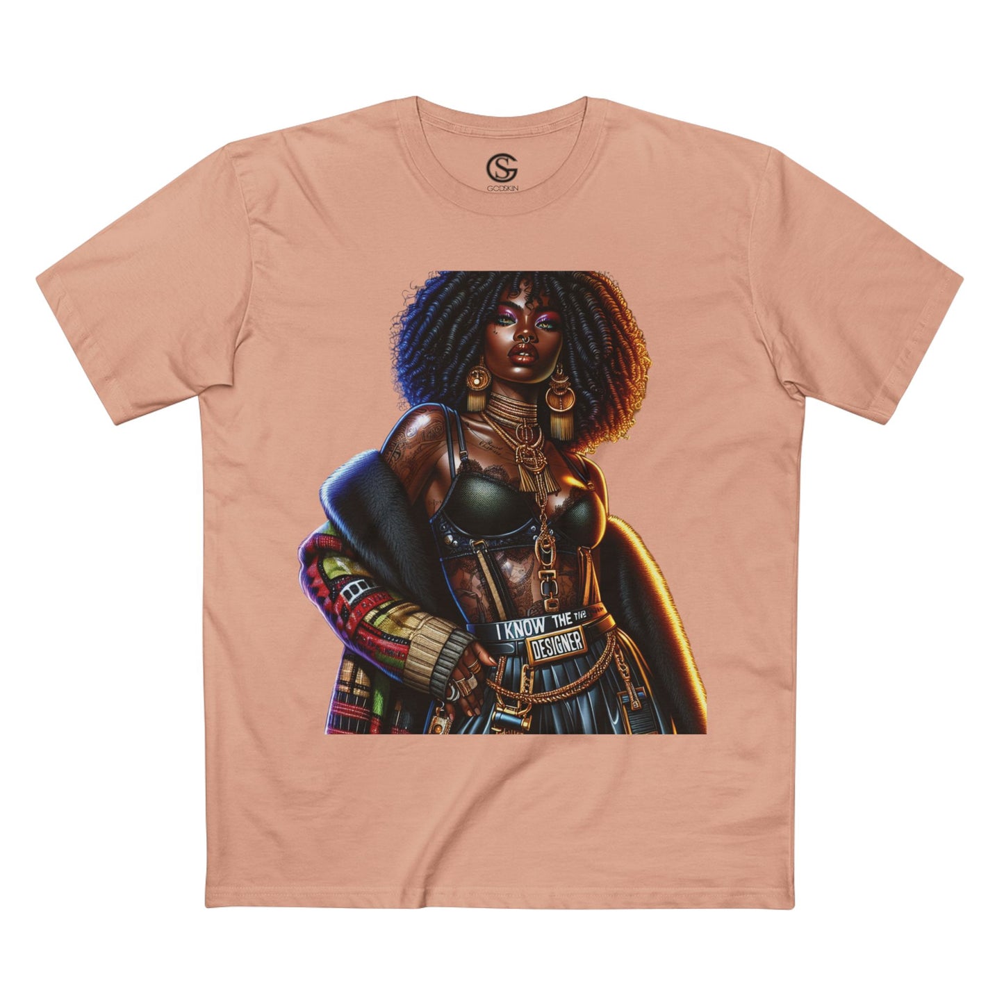 Godskin "I Know The Designer" Adult Tee