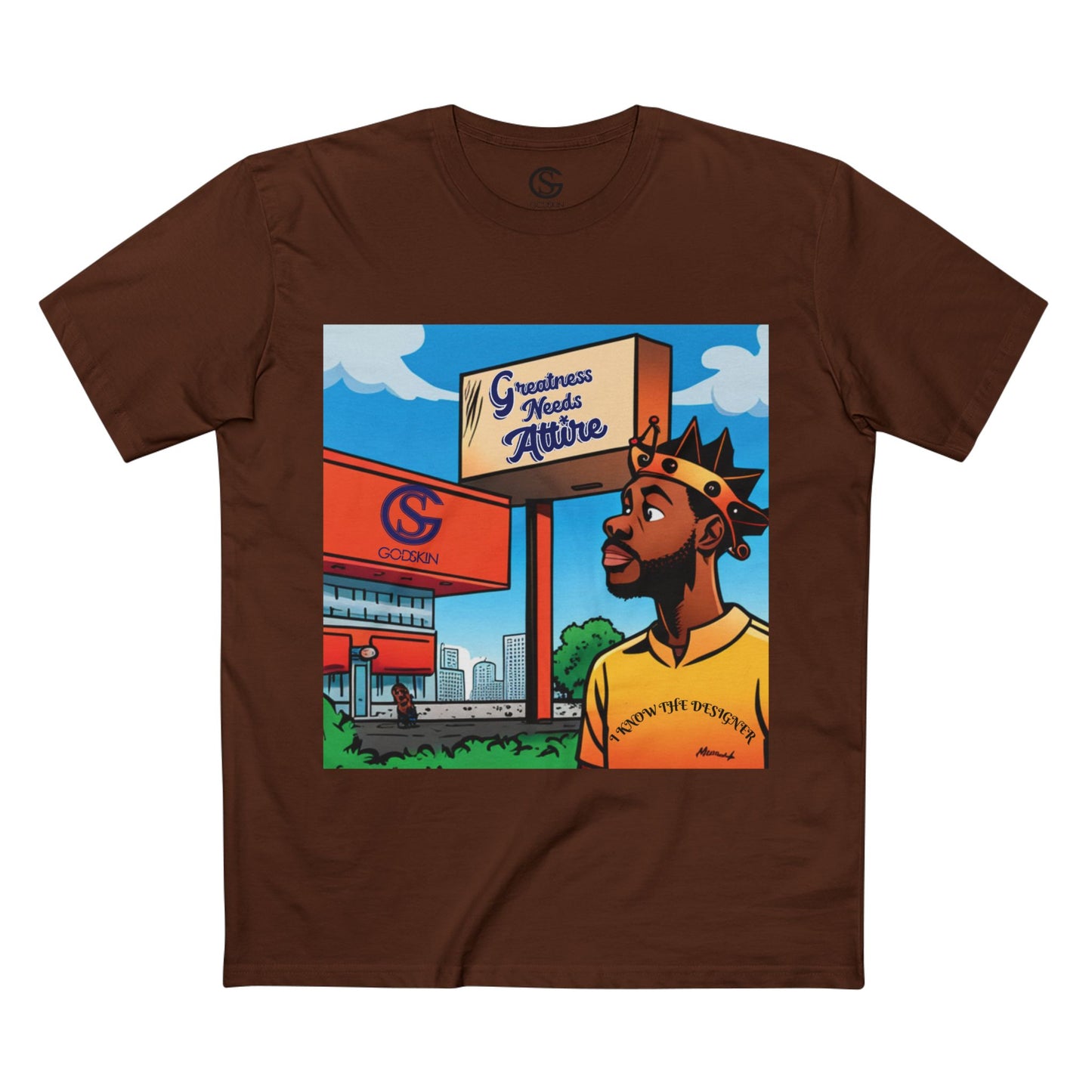 Godskin Custom "Inspired" Adult Staple Tee