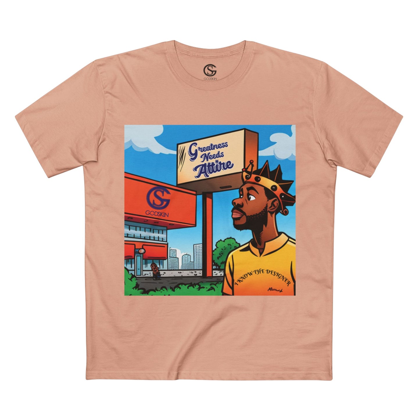 Godskin Custom "Inspired" Adult Staple Tee