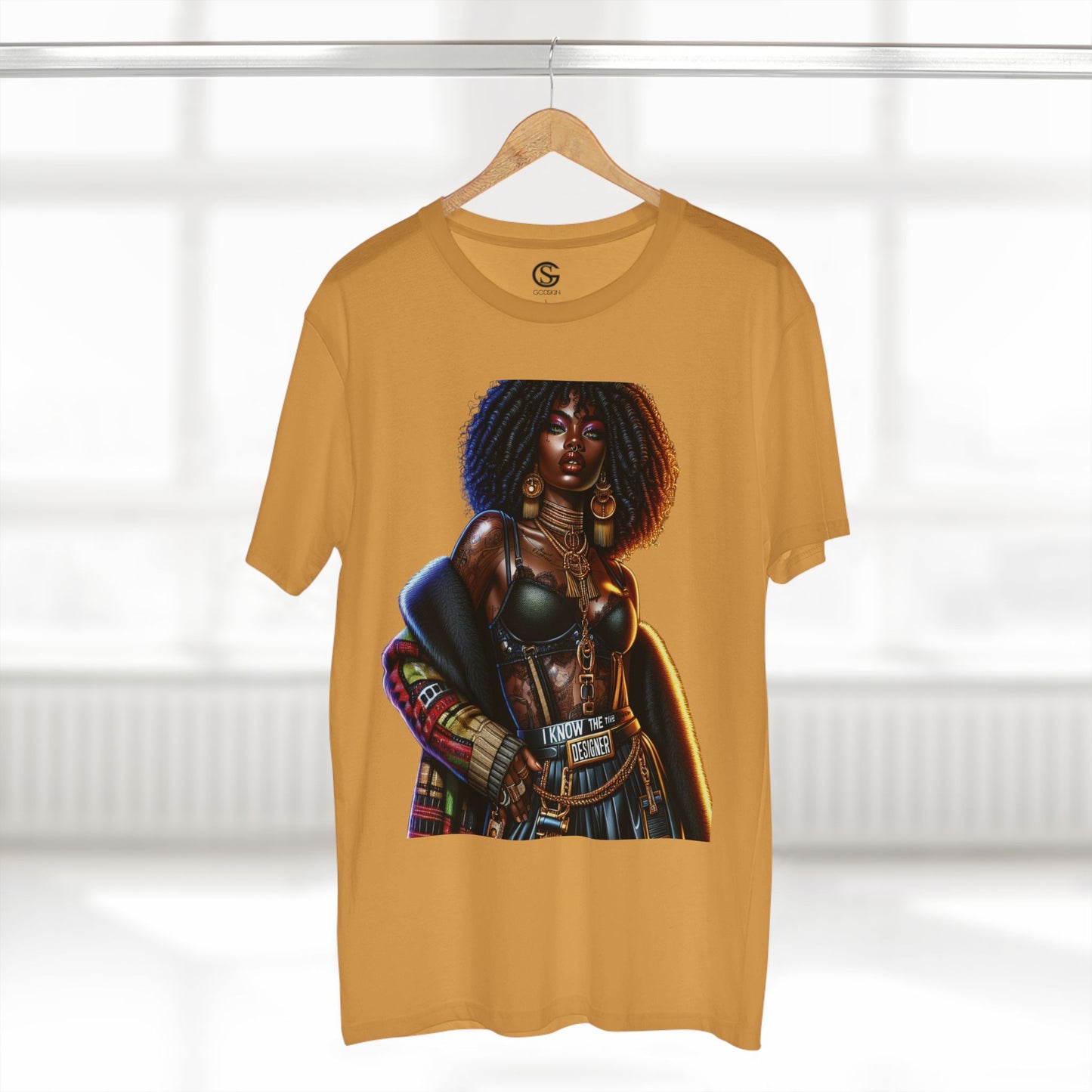 Godskin "I Know The Designer" Adult Tee