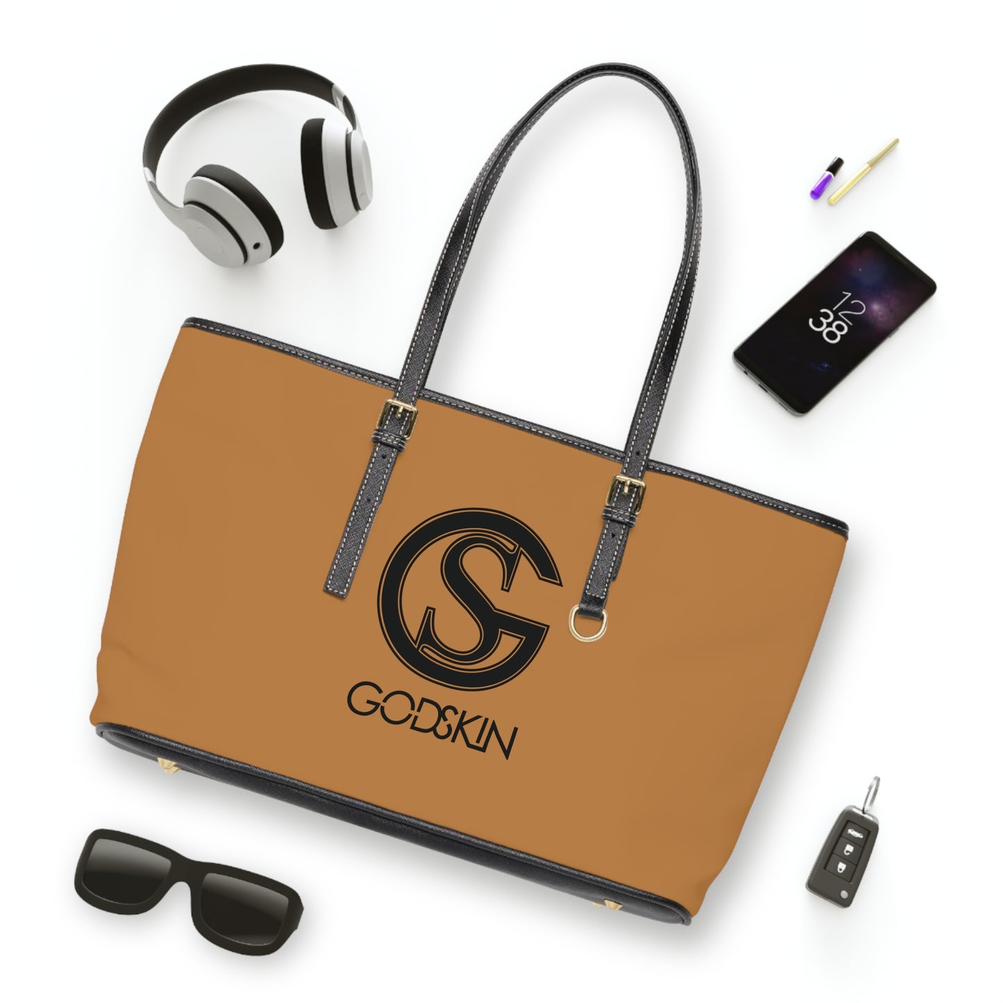Godskin Nude Leather Shoulder Bag