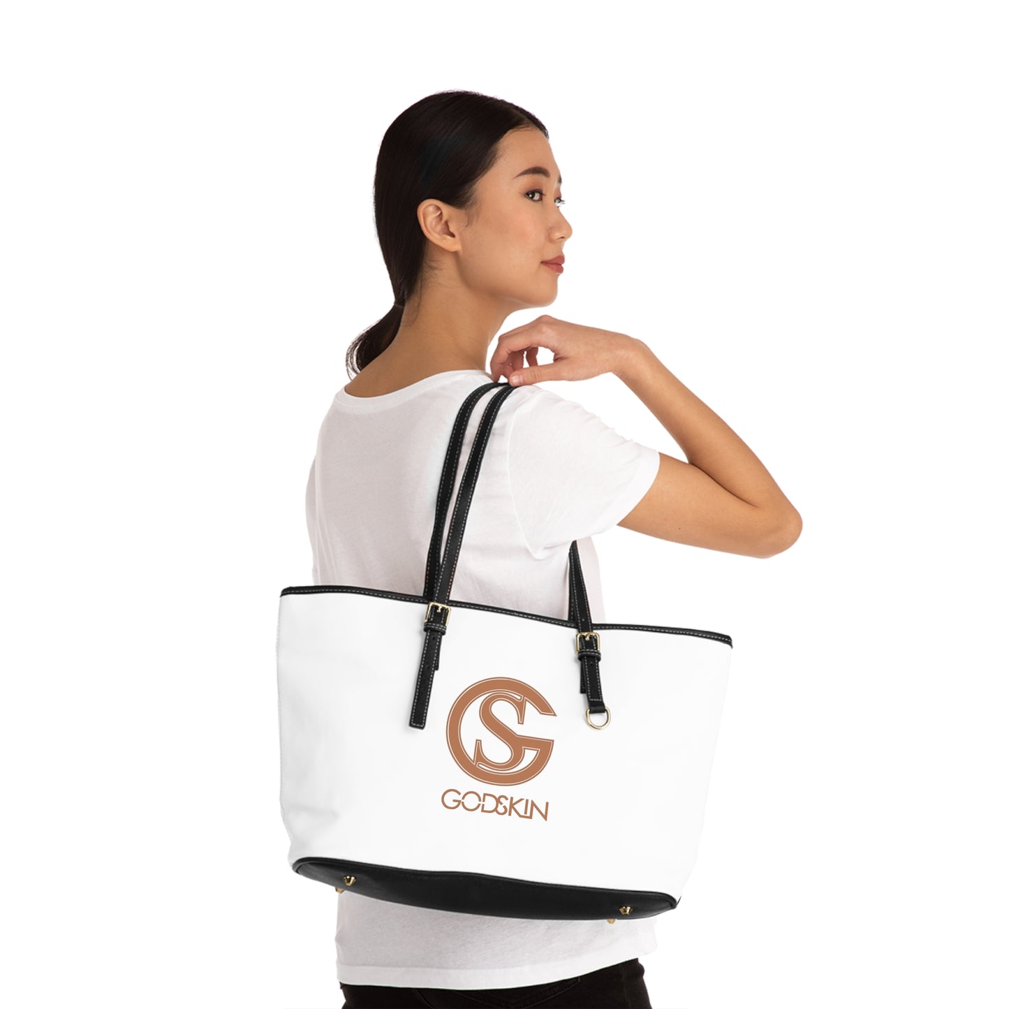 Godskin WhiteLeather Shoulder Bag