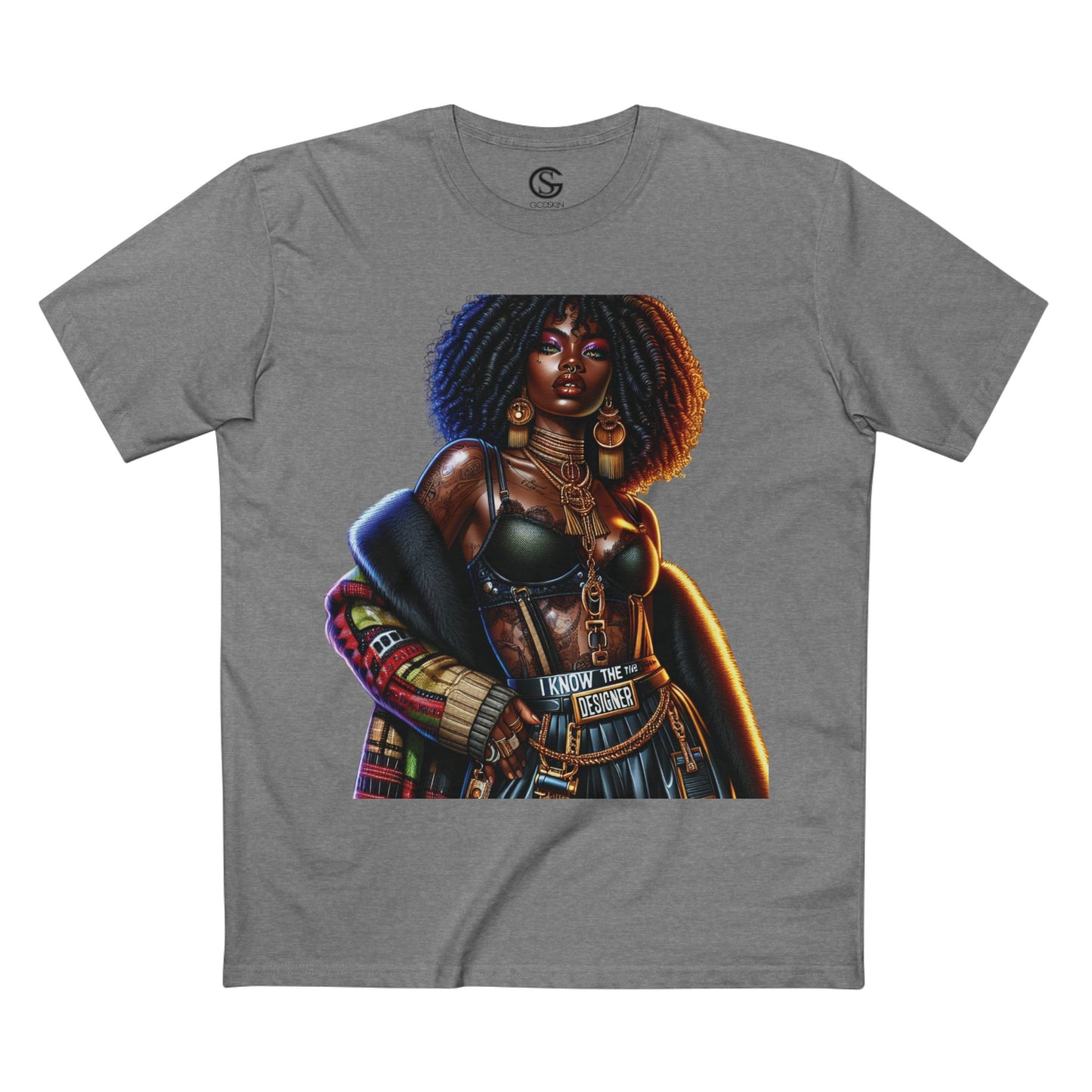 Godskin "I Know The Designer" Adult Tee