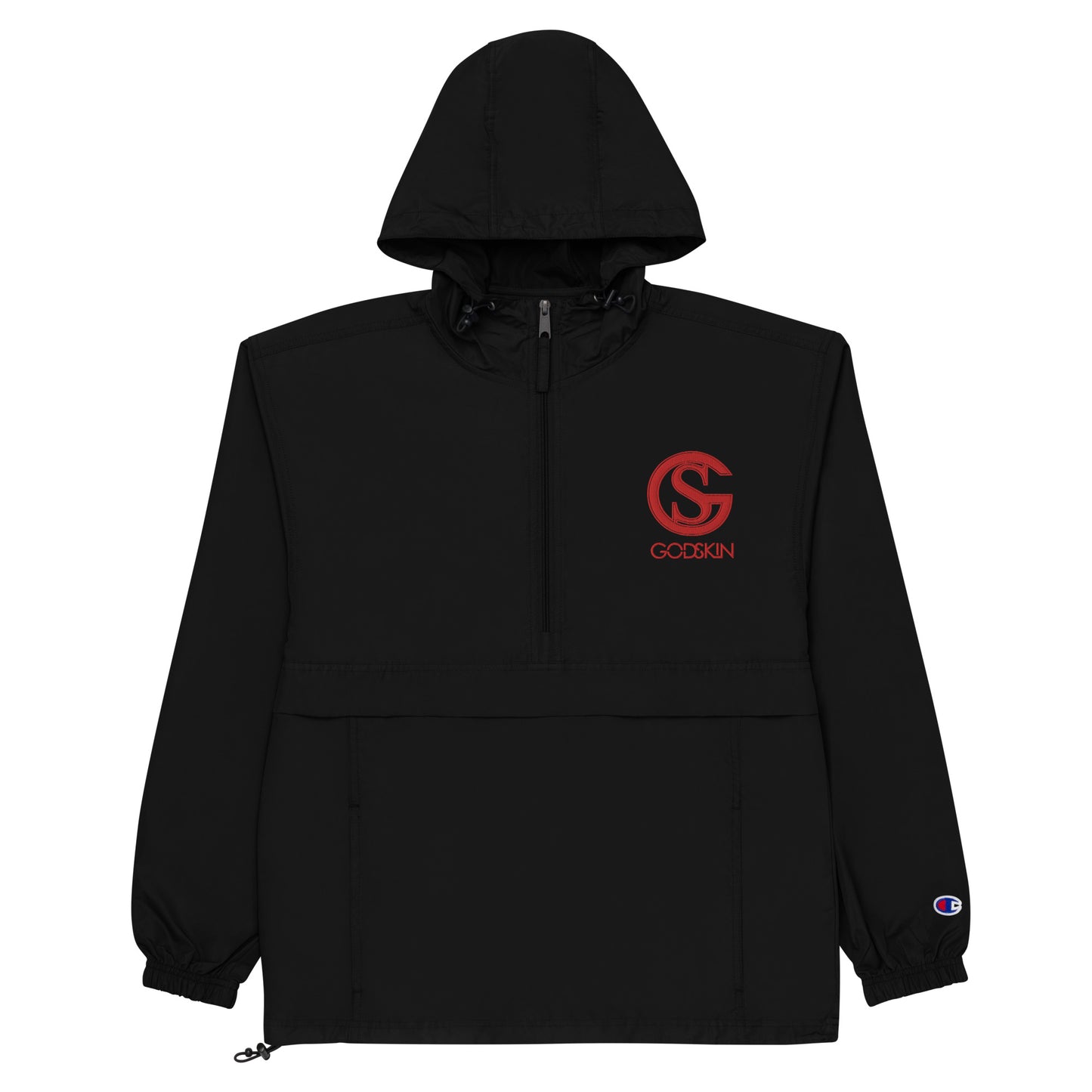 Godskin X Champion Embroidered Packable Jacket