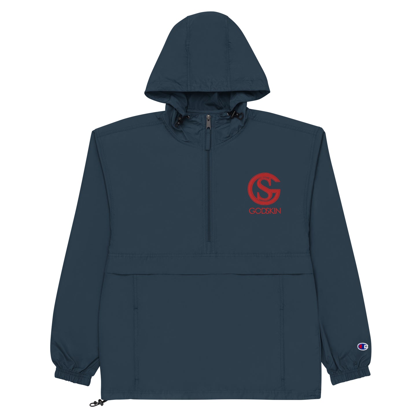 Godskin X Champion Embroidered Packable Jacket