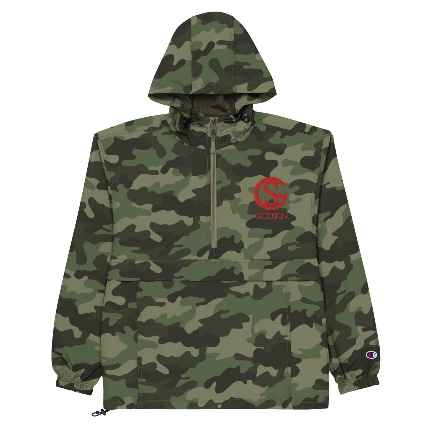 Godskin X Champion Embroidered Packable Jacket