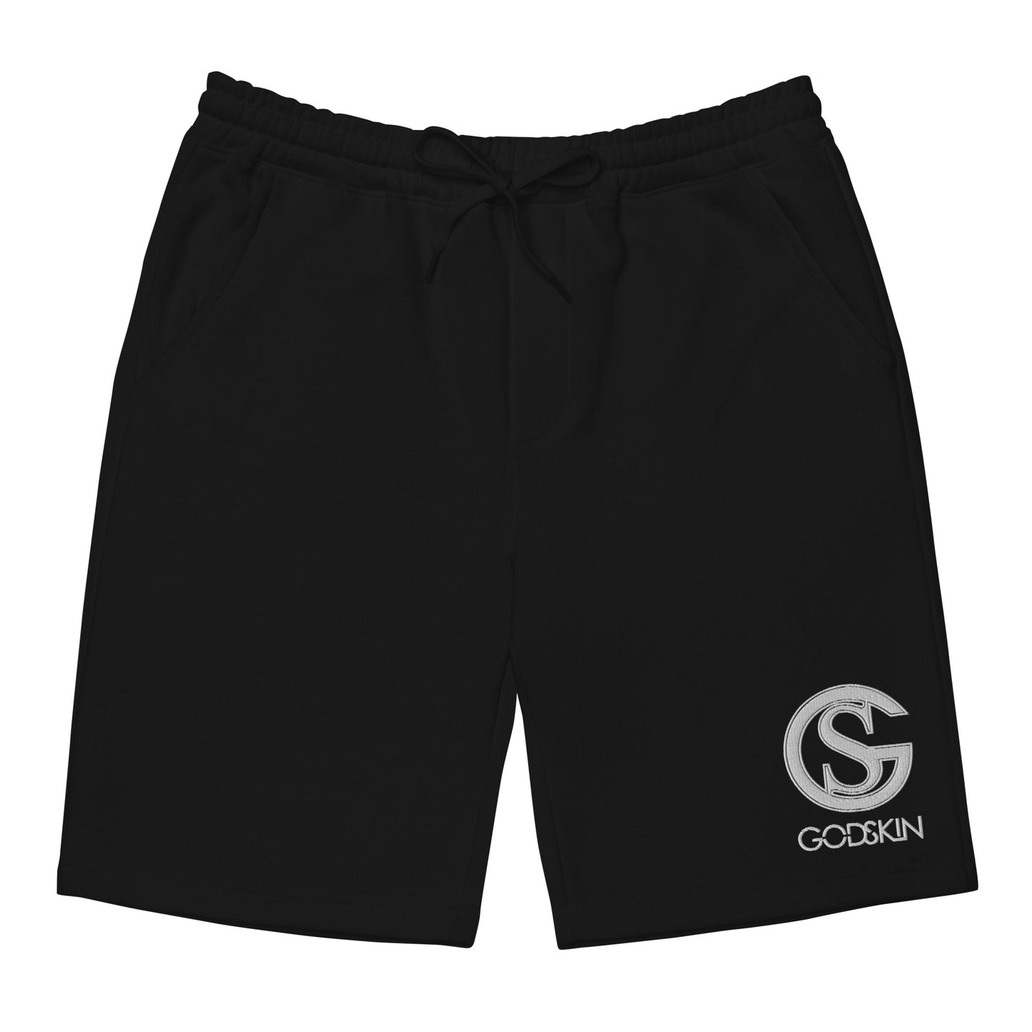 Godskin Embroidered Men's Fleece Shorts