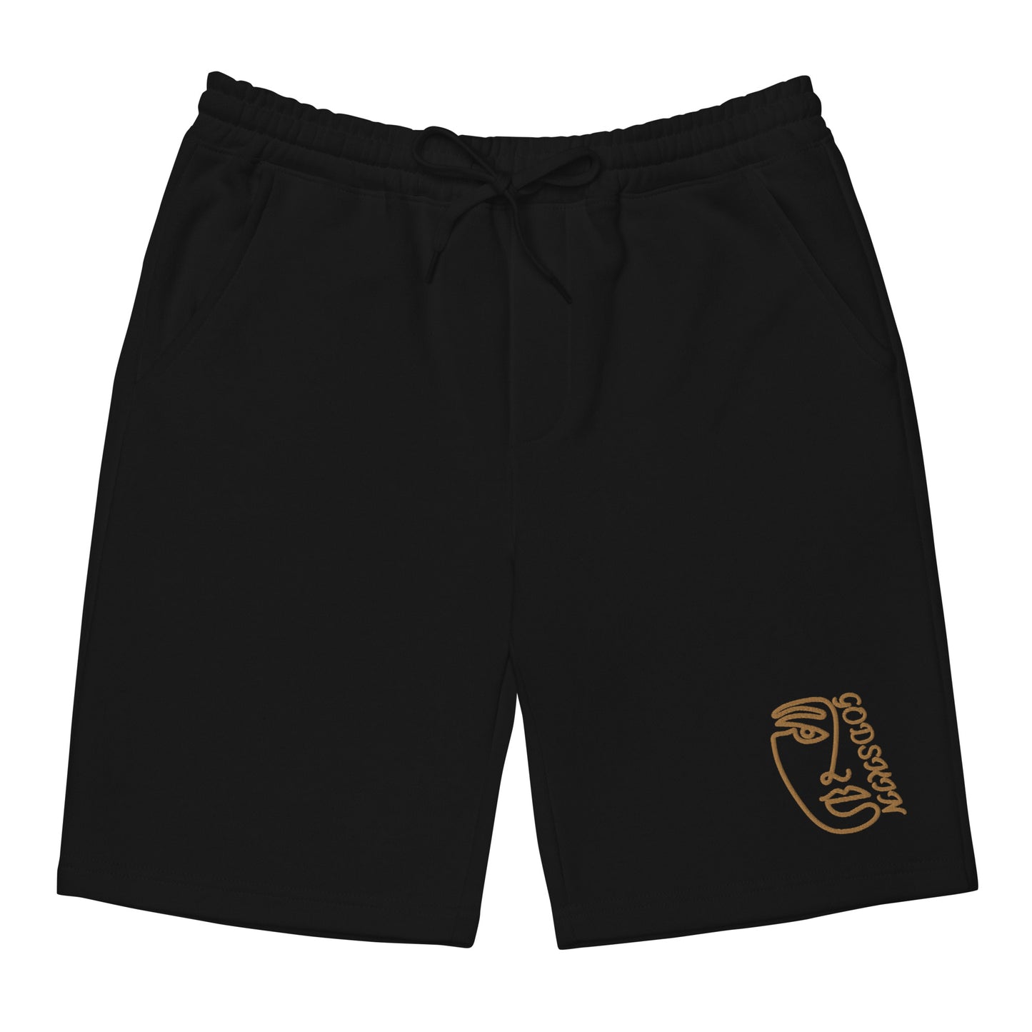 Godskin Embroidered Custom Men's Fleece Shorts