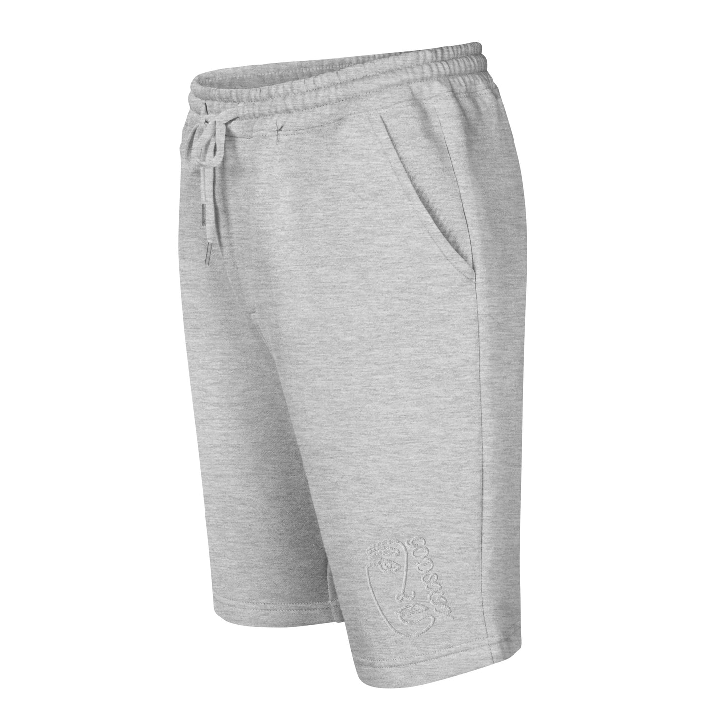 Godskin Embroidered Custom Men's Fleece Shorts