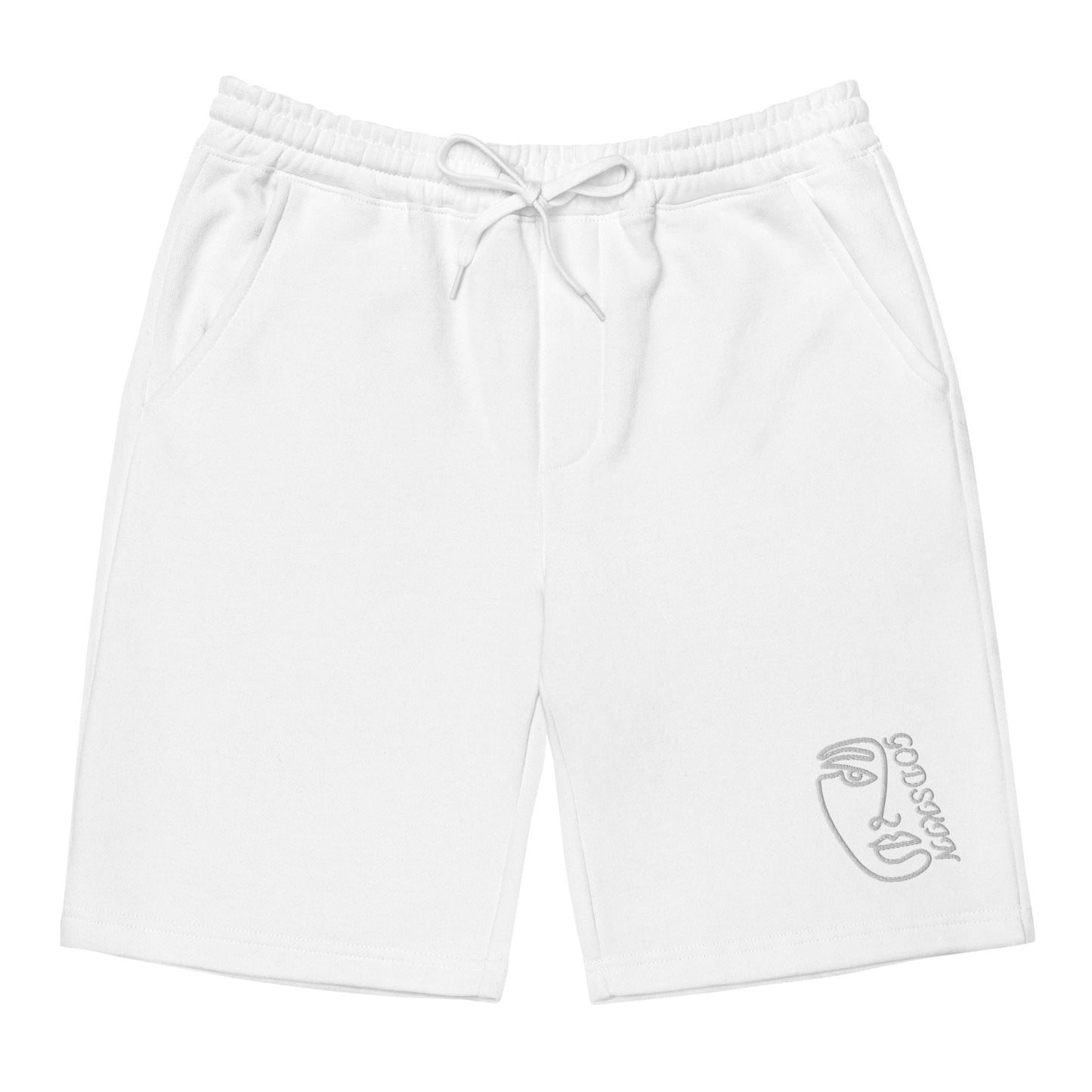 Godskin Embroidered Custom Men's Fleece Shorts